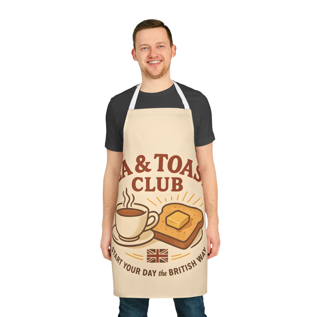 Kitchen Apron - Tea & Toast Design