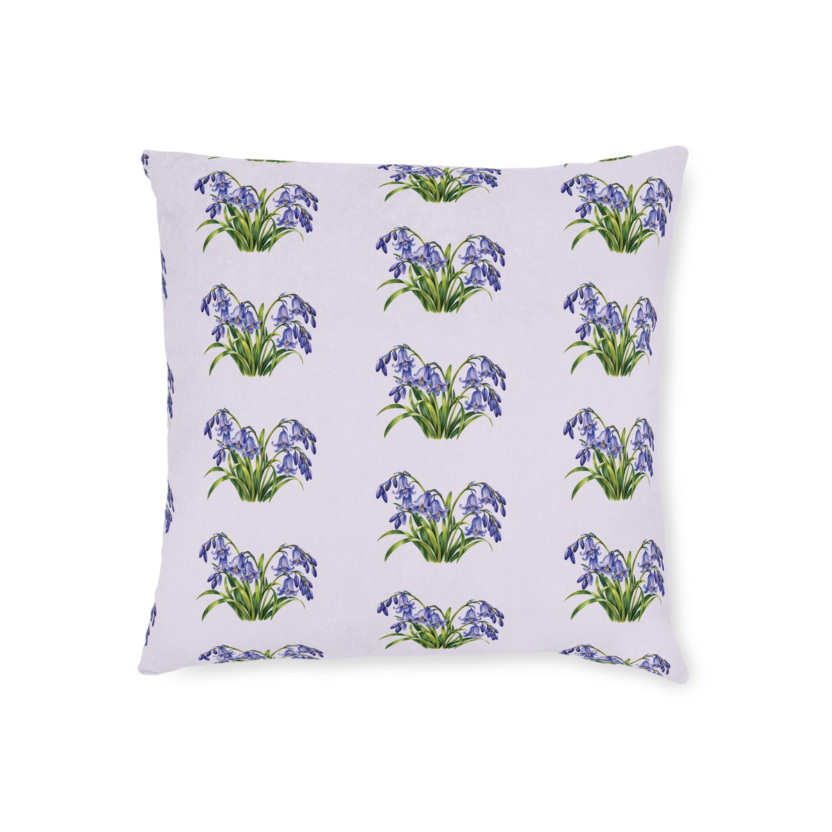 Square Cushion | Bluebells - British Wildflower