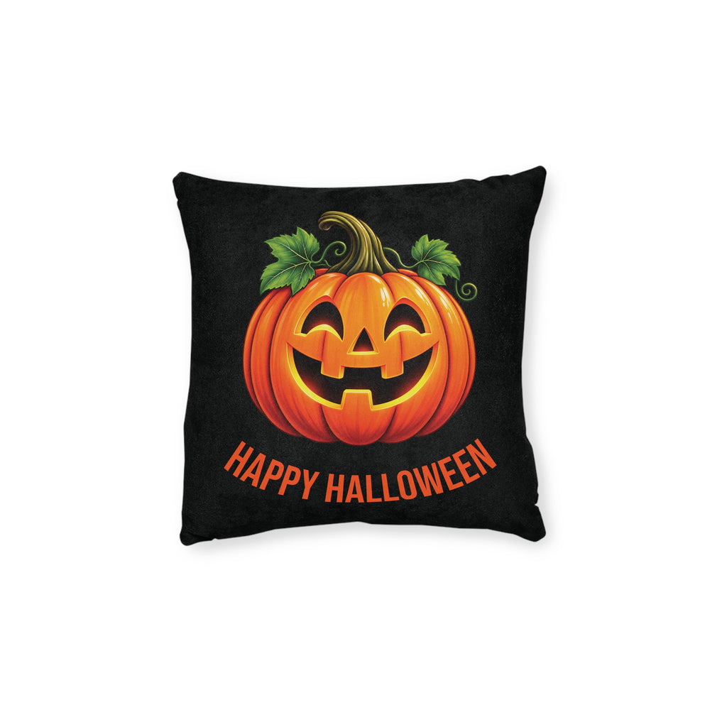 Square Cushion - Happy Halloween - Pumpkin