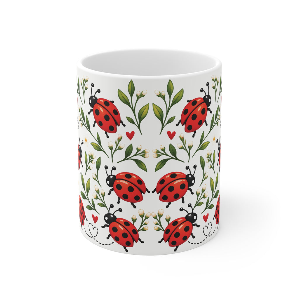 Ceramic Mug - Ladybirds