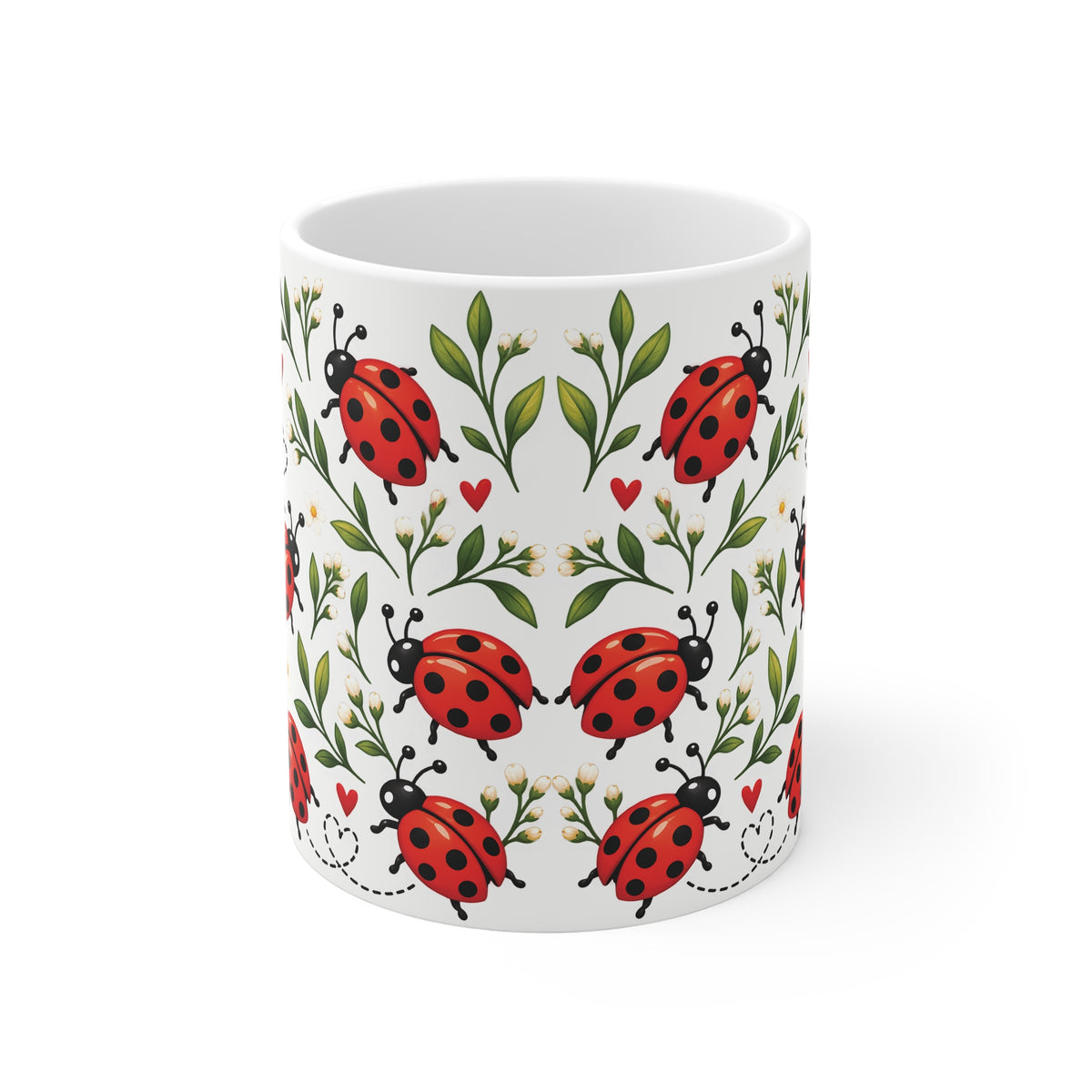 Ceramic Mug - Ladybirds
