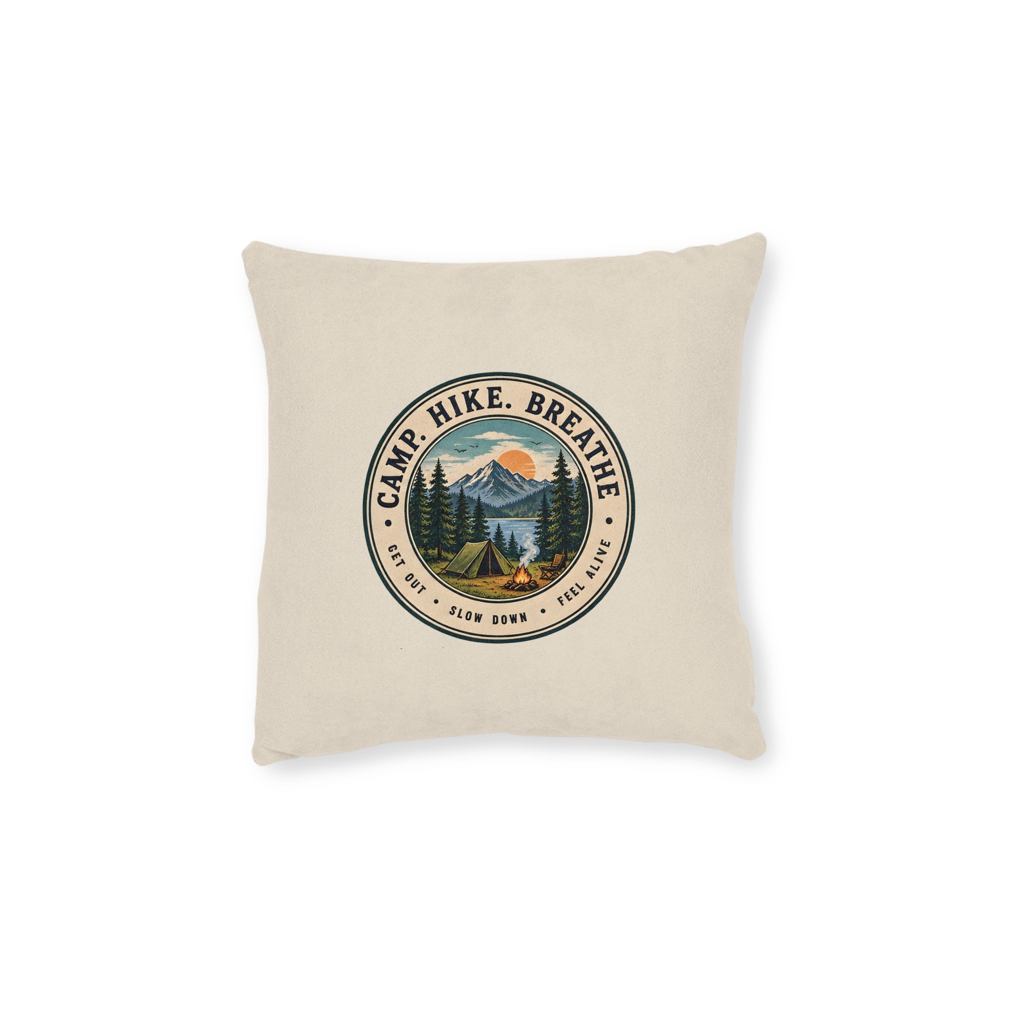Square Cushion – Camp. Hike. Breathe. | Camping & Hiking Cushion