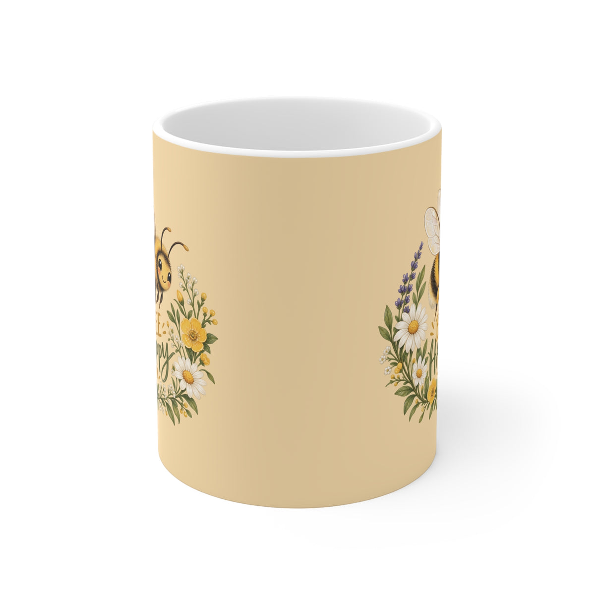 Ceramic Mug - Bee Happy