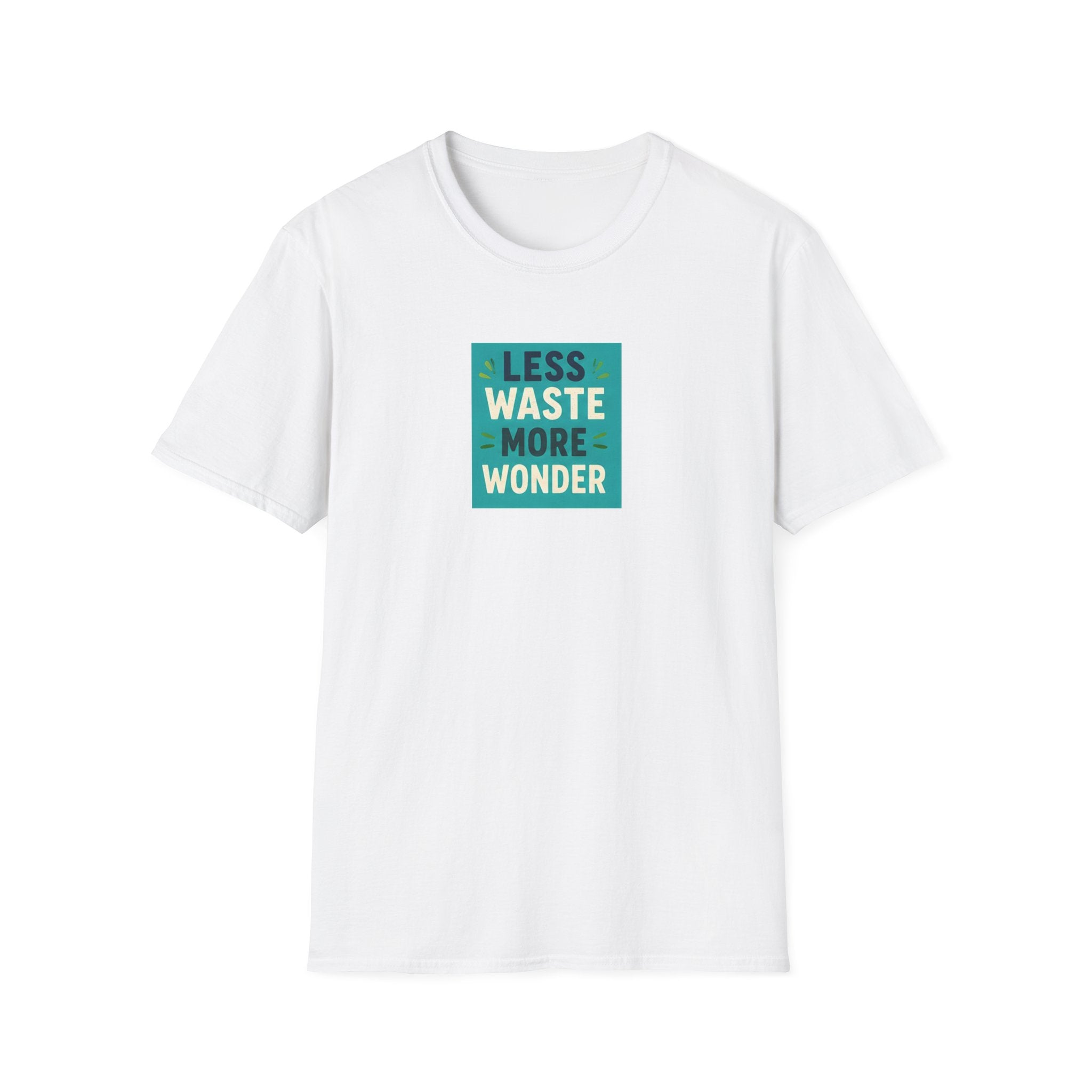 Unisex T-Shirt – Less Waste More Wonder | Sustainable Nature Tee