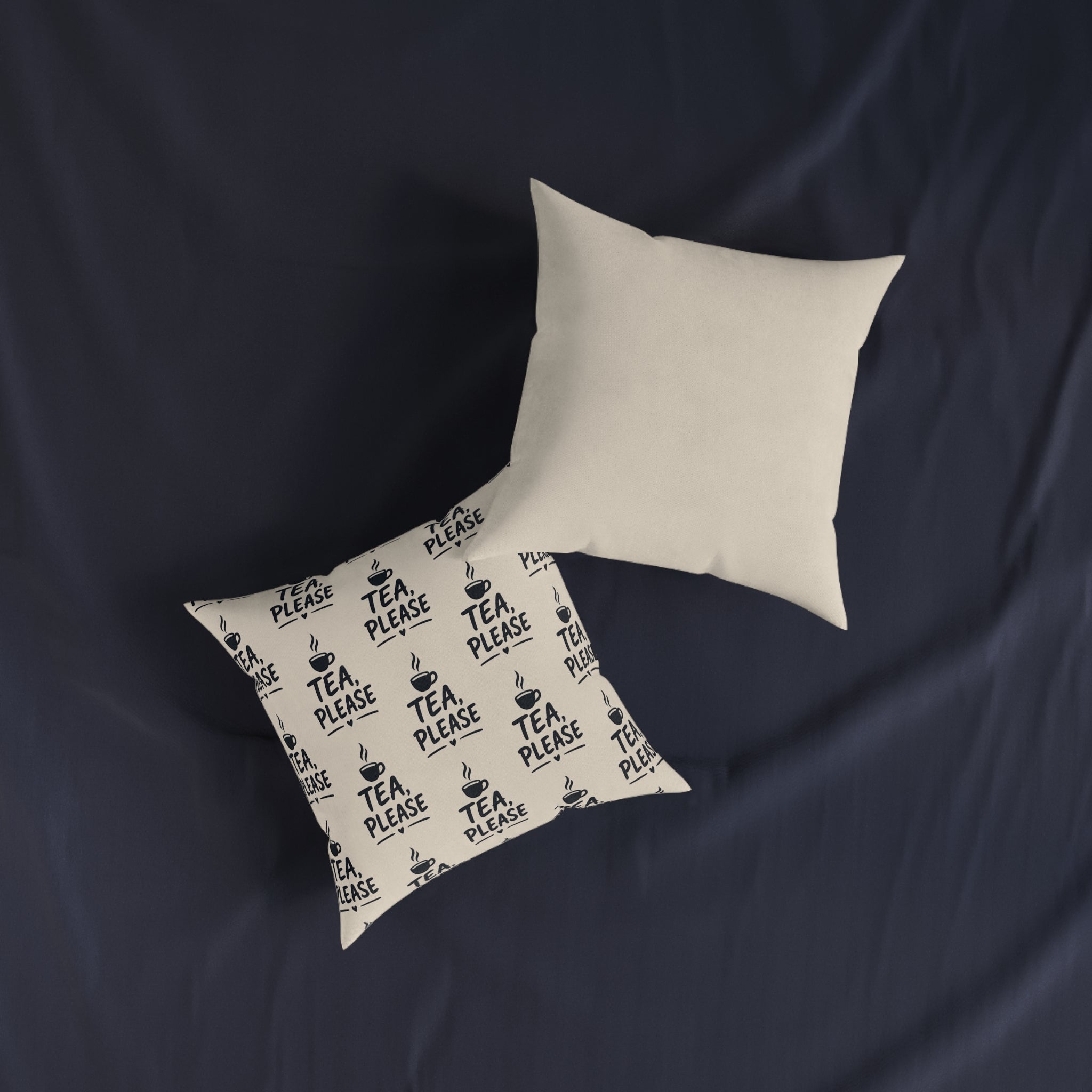 Square Cushion – Tea Please | Tea Lover Cushion