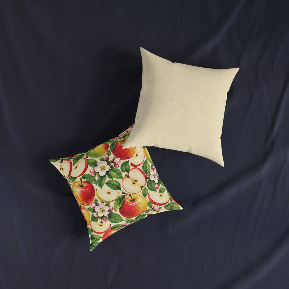 Square Cushion – Apple | Fruit & Nature Home Decor