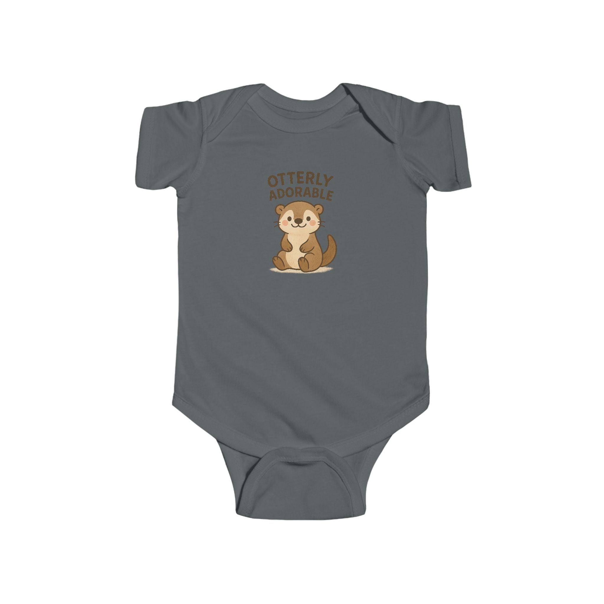 Babygrow - "Otterly Adorable" Cute Tiger Baby Onesie