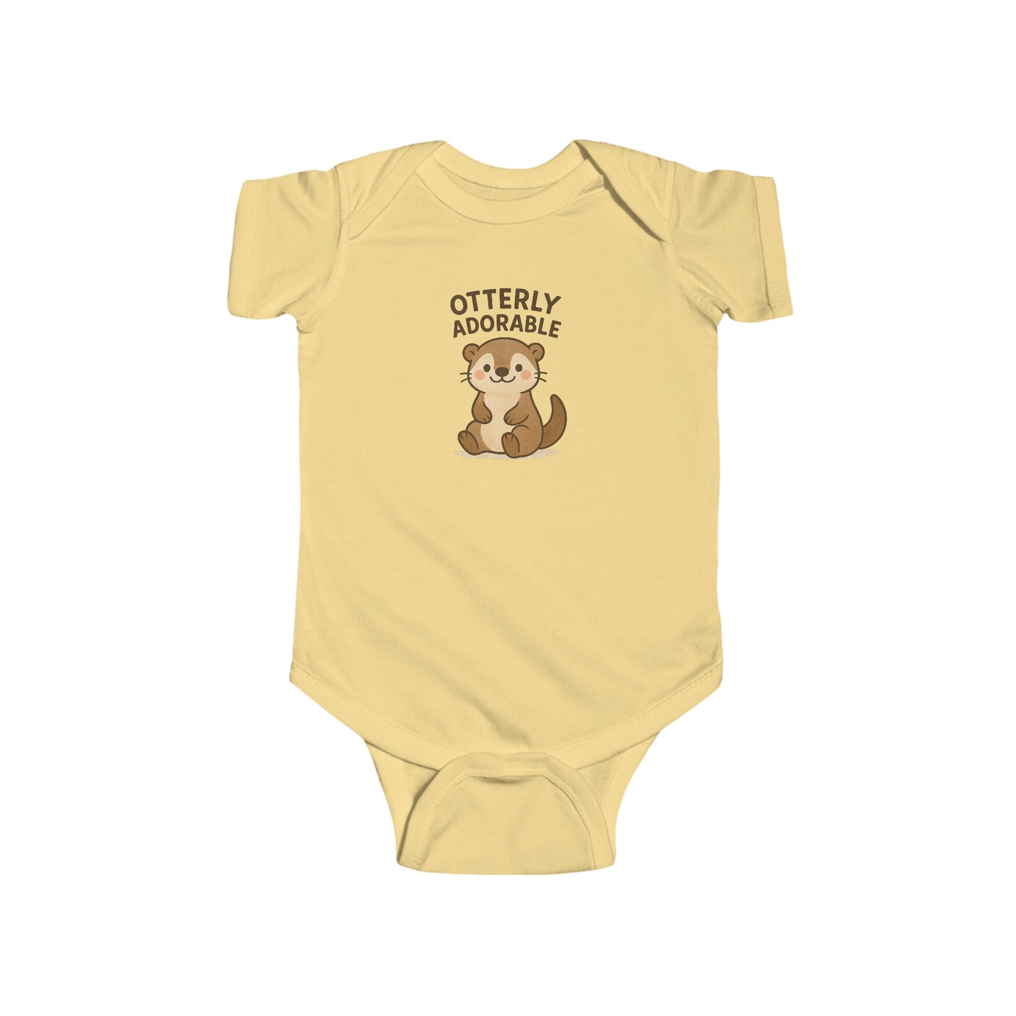 Babygrow - "Otterly Adorable" Cute Tiger Baby Onesie