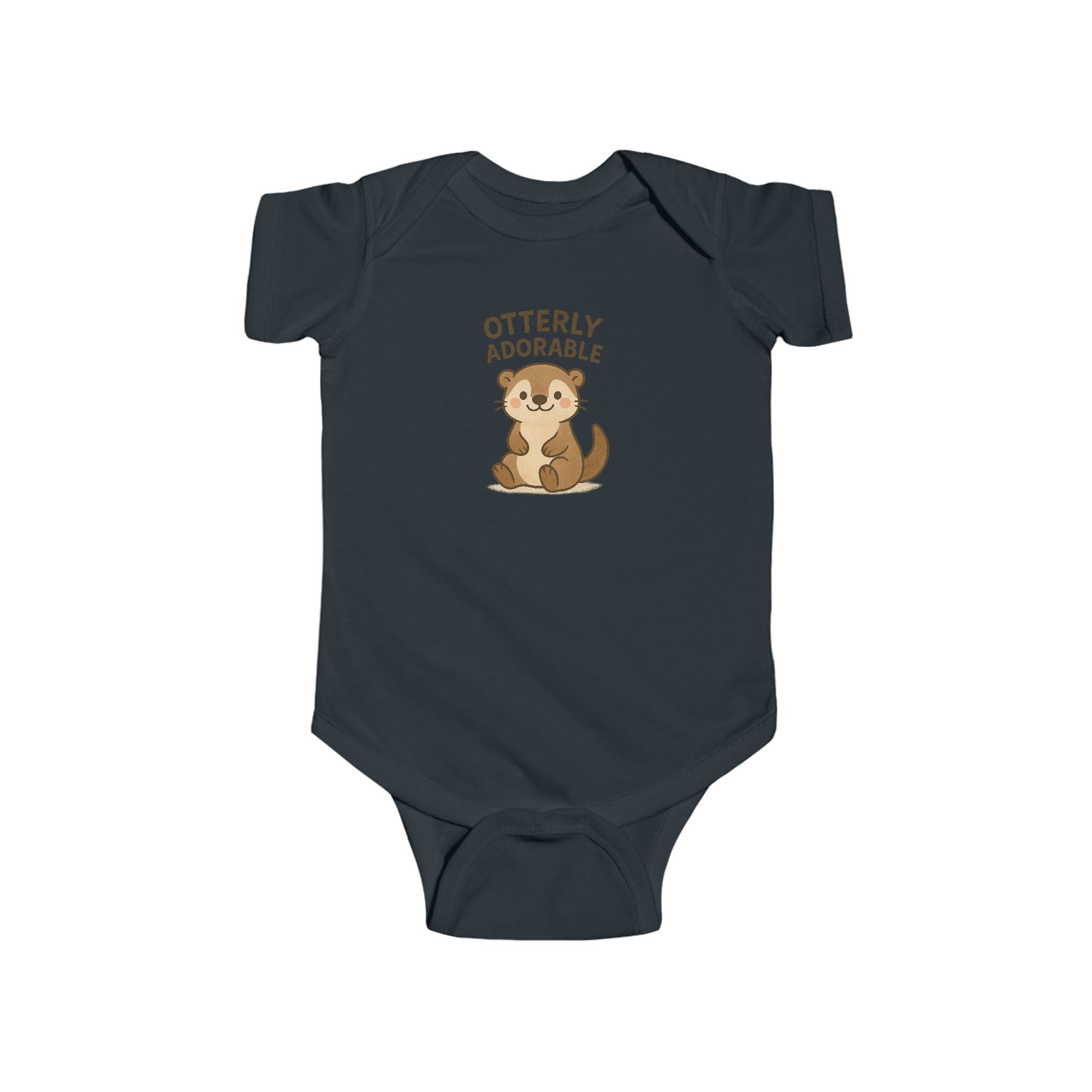 Babygrow - "Otterly Adorable" Cute Tiger Baby Onesie