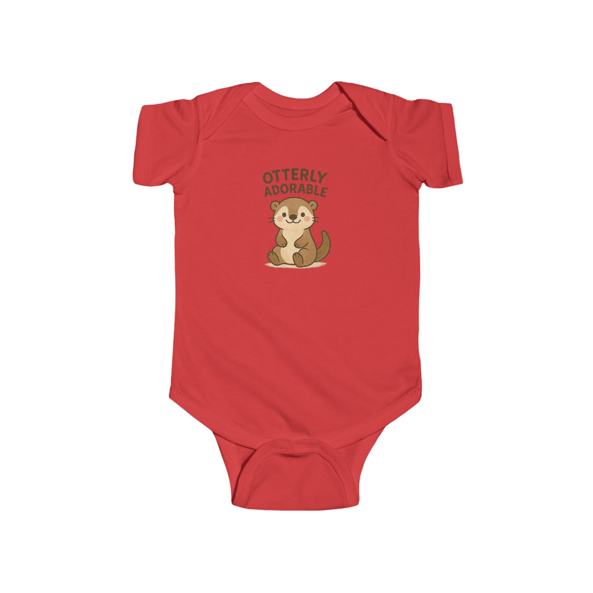 Babygrow - "Otterly Adorable" Cute Tiger Baby Onesie