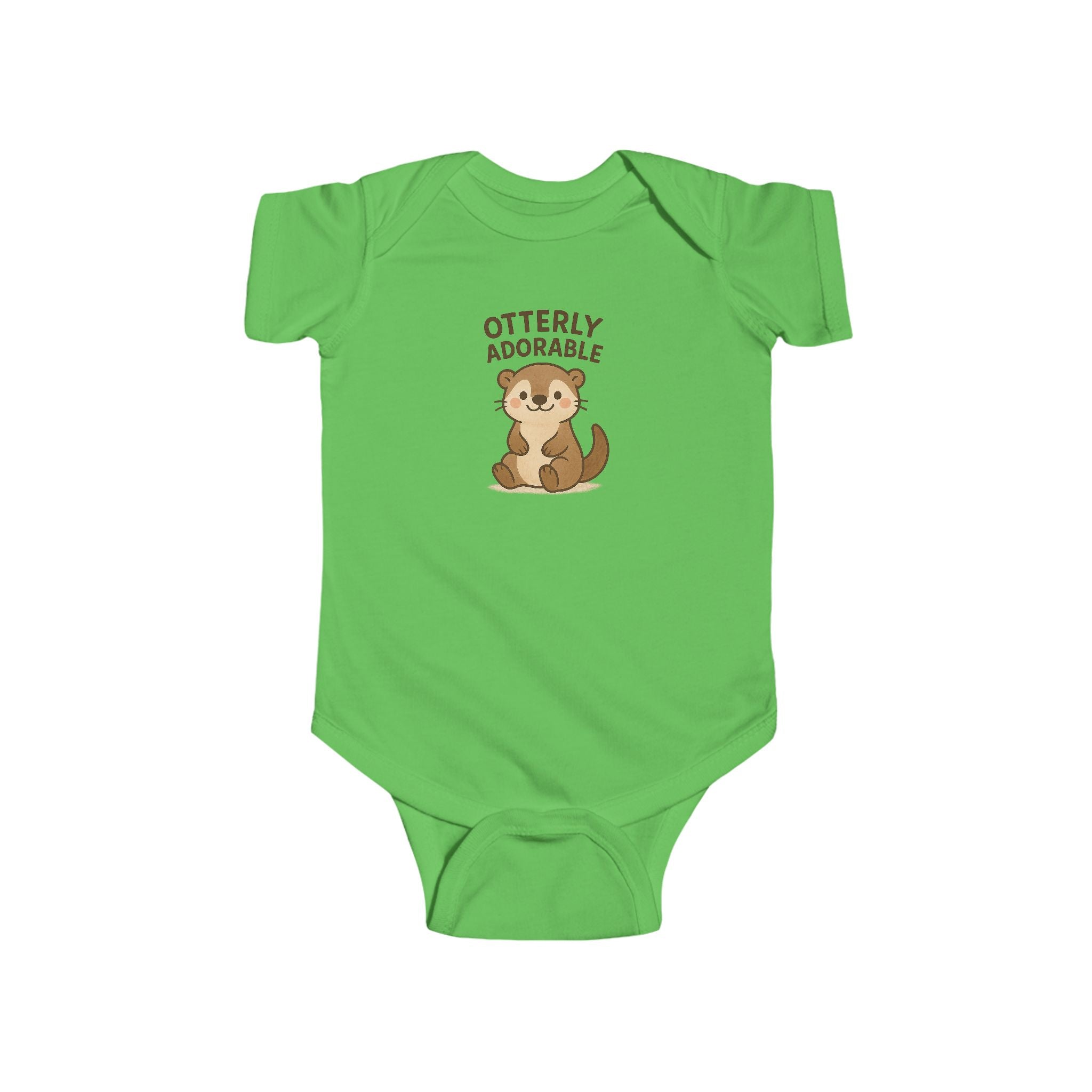 Babygrow - "Otterly Adorable" Cute Tiger Baby Onesie