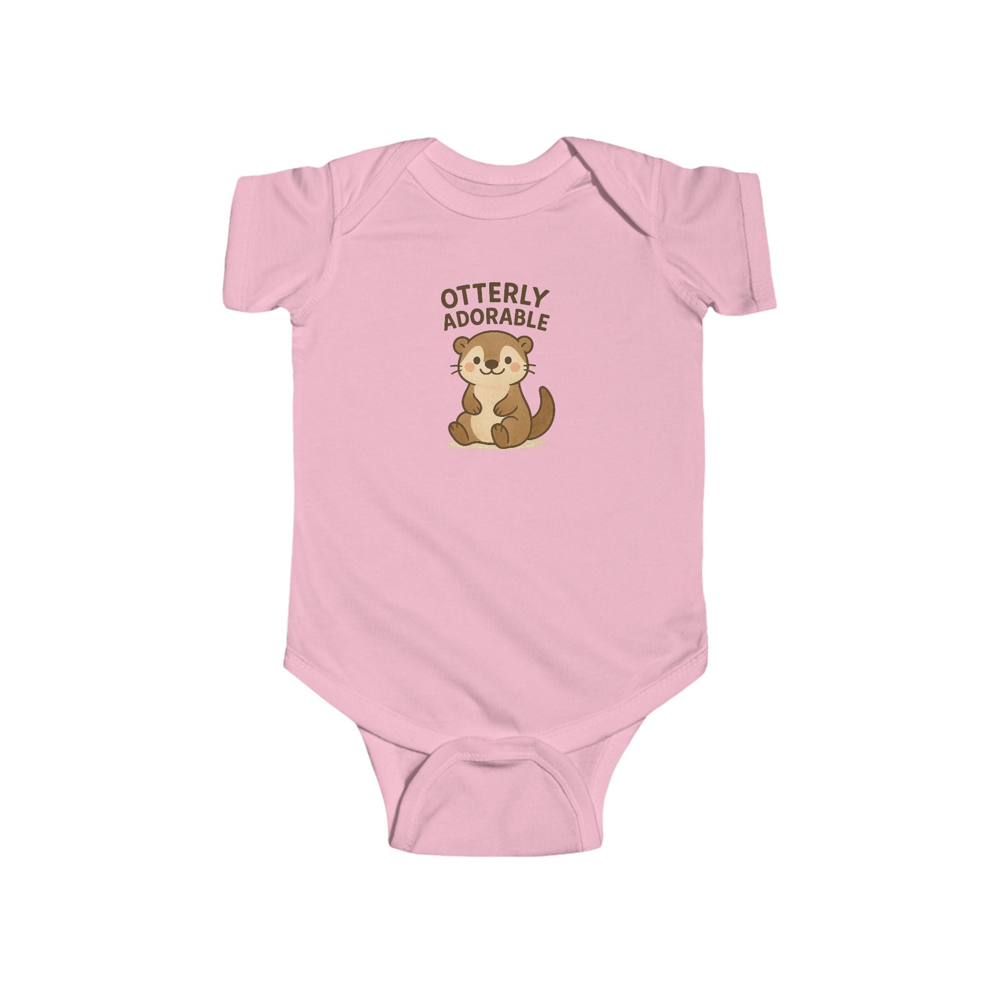 Babygrow - "Otterly Adorable" Cute Tiger Baby Onesie