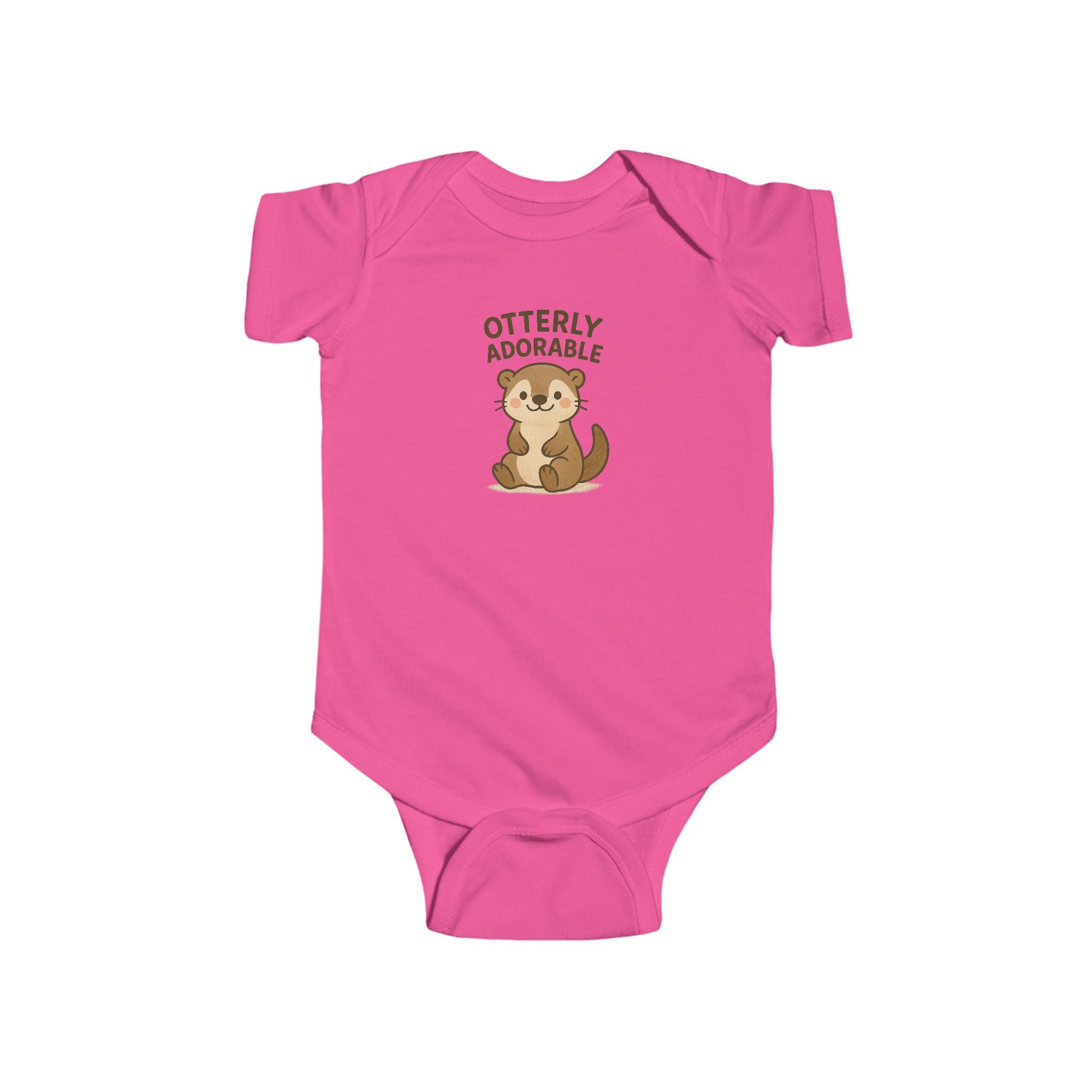 Babygrow - "Otterly Adorable" Cute Tiger Baby Onesie