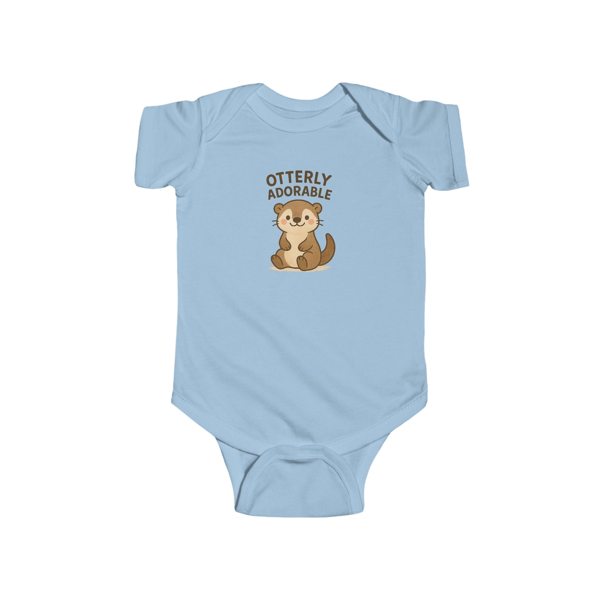 Babygrow - "Otterly Adorable" Cute Tiger Baby Onesie