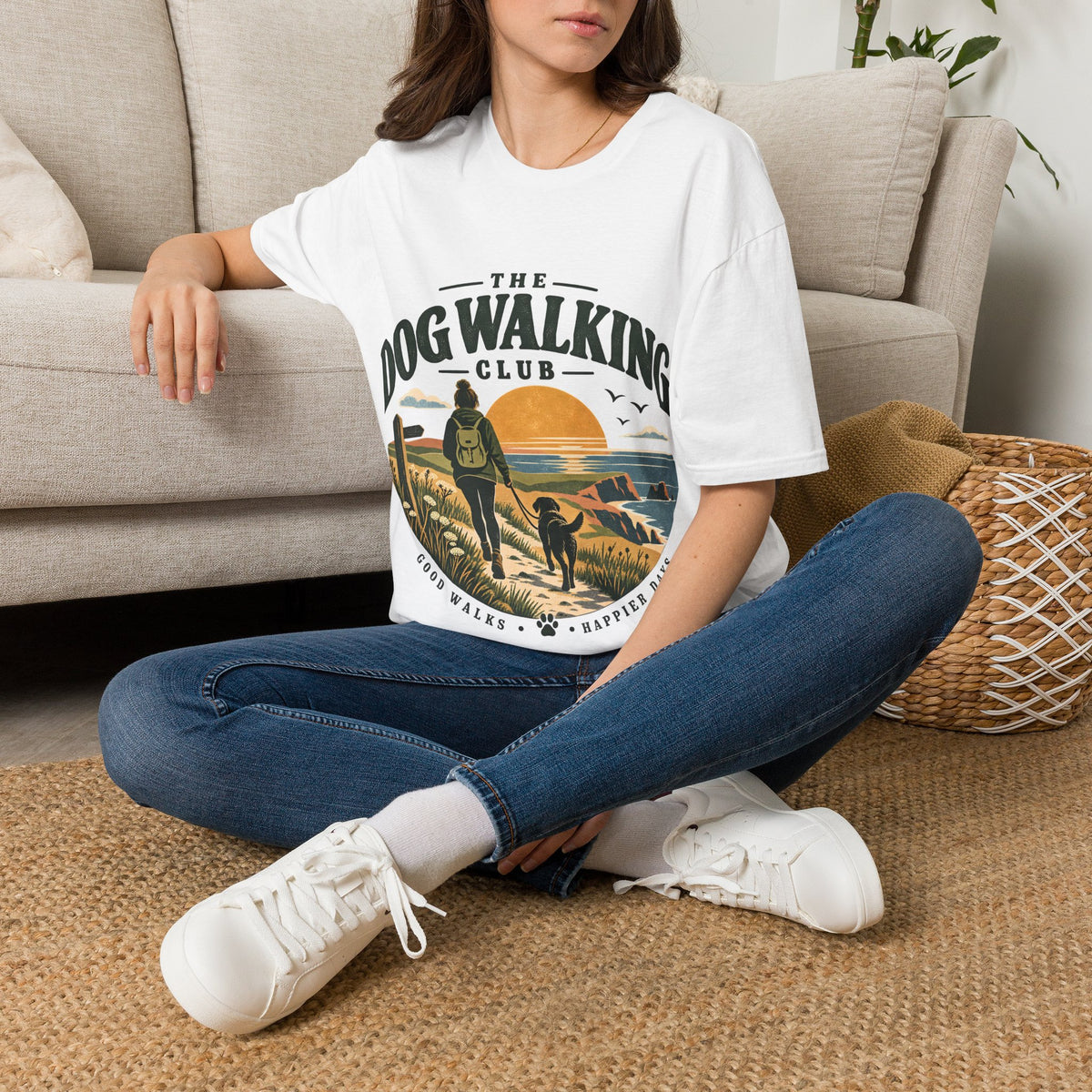 The Dog Walking Club T-Shirt – Dog Lover Gift