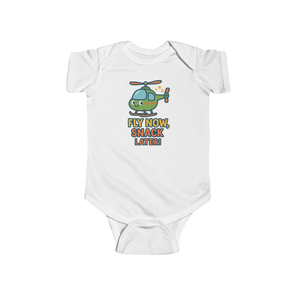 Babygrow - Fly Now, Snack Later Baby Onesie