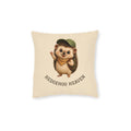 Square Cushion - Hedgehog Heaven | Hedgehog & Woodland Home Decor