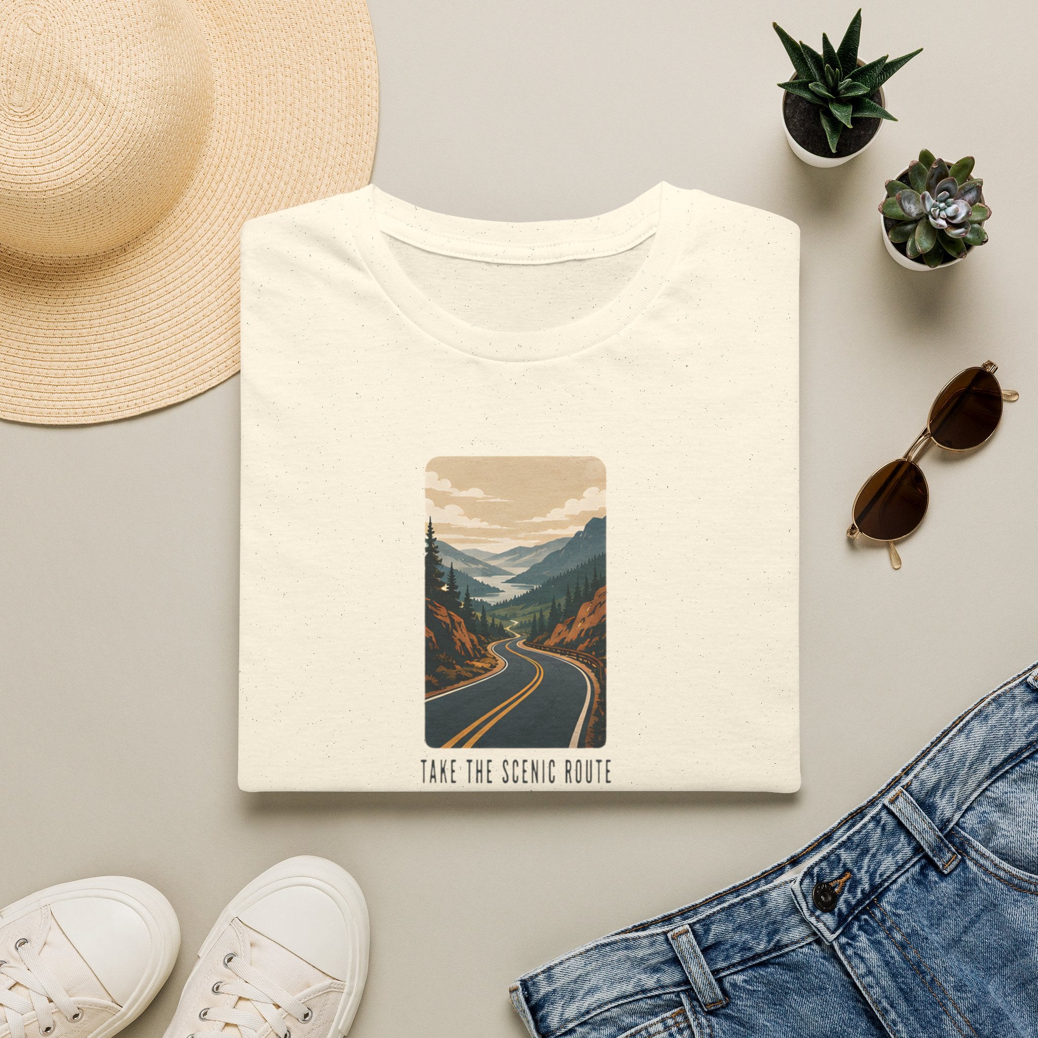 Unisex T-Shirt - Take the Scenic Route
