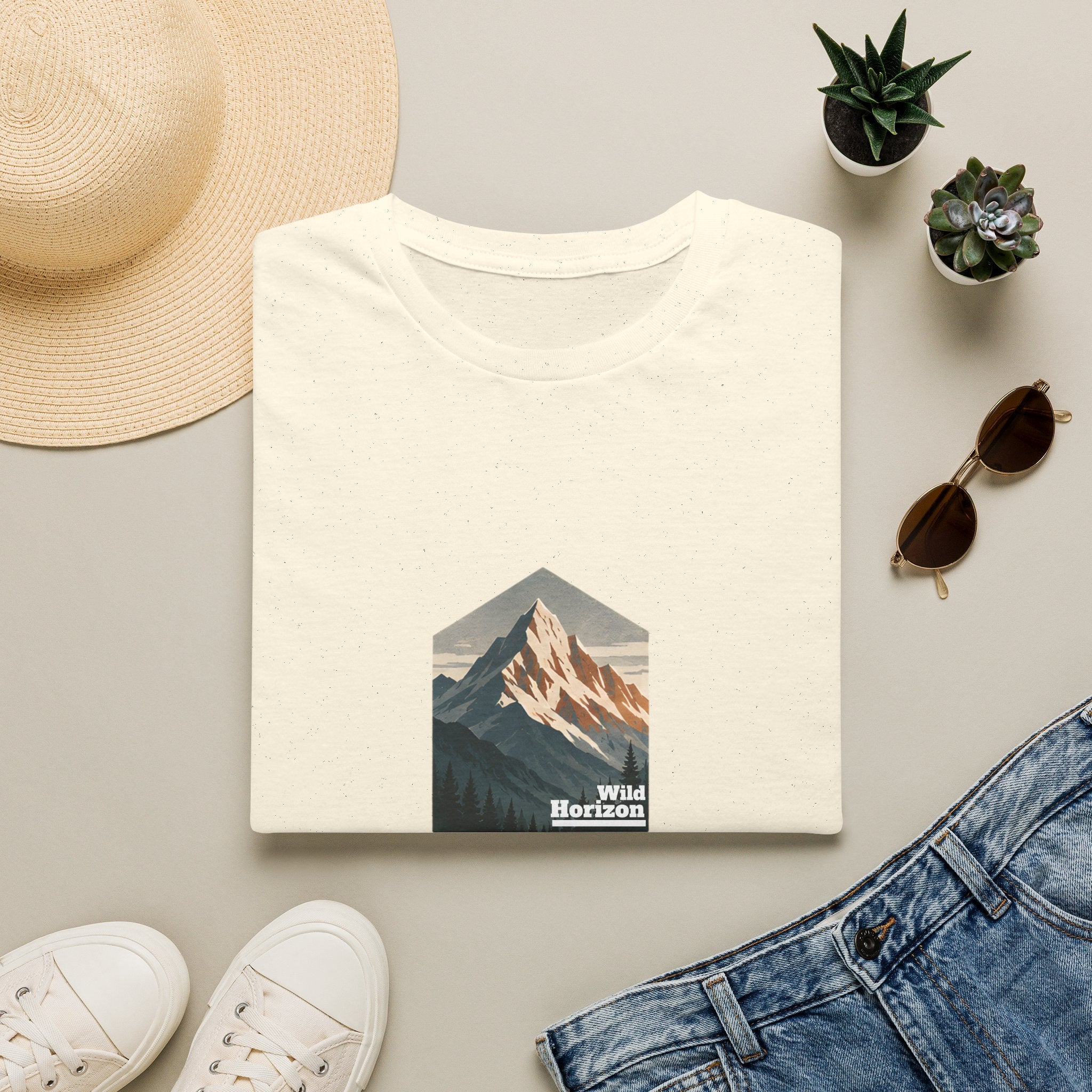 Unisex T-Shirt – Higher Ground | Wild Horizon