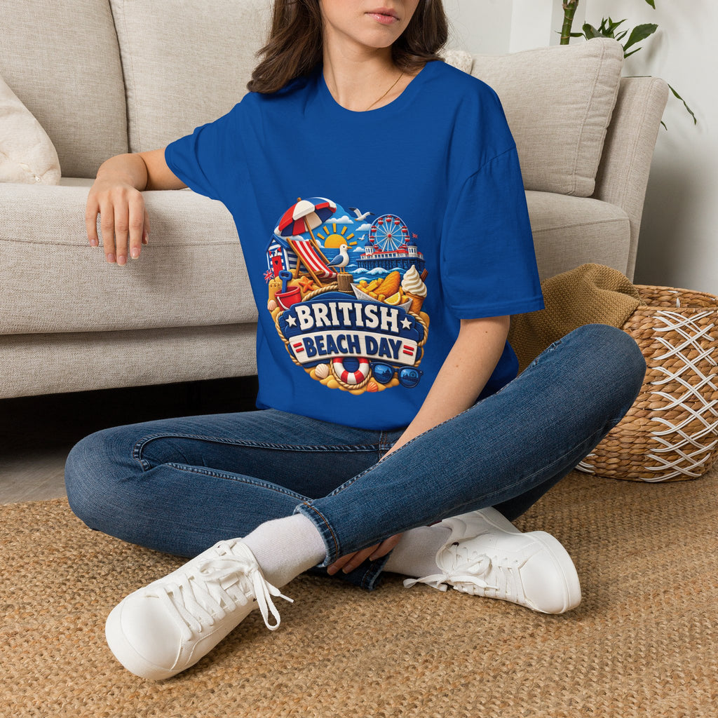 Unisex T-Shirt - British Beach Day