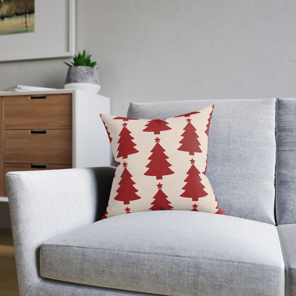 Square Cushion - Christmas Tree - Christmas