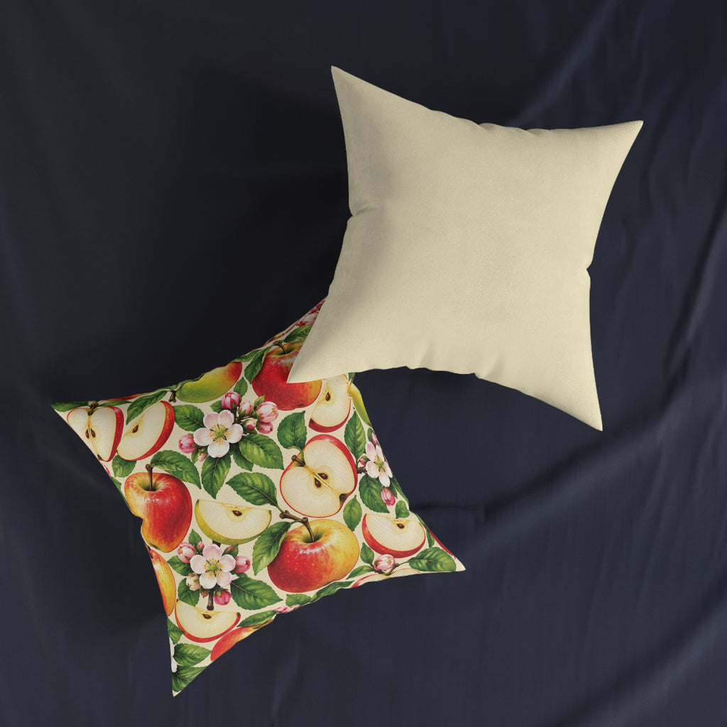Square Cushion – Apple | Fruit & Nature Home Decor