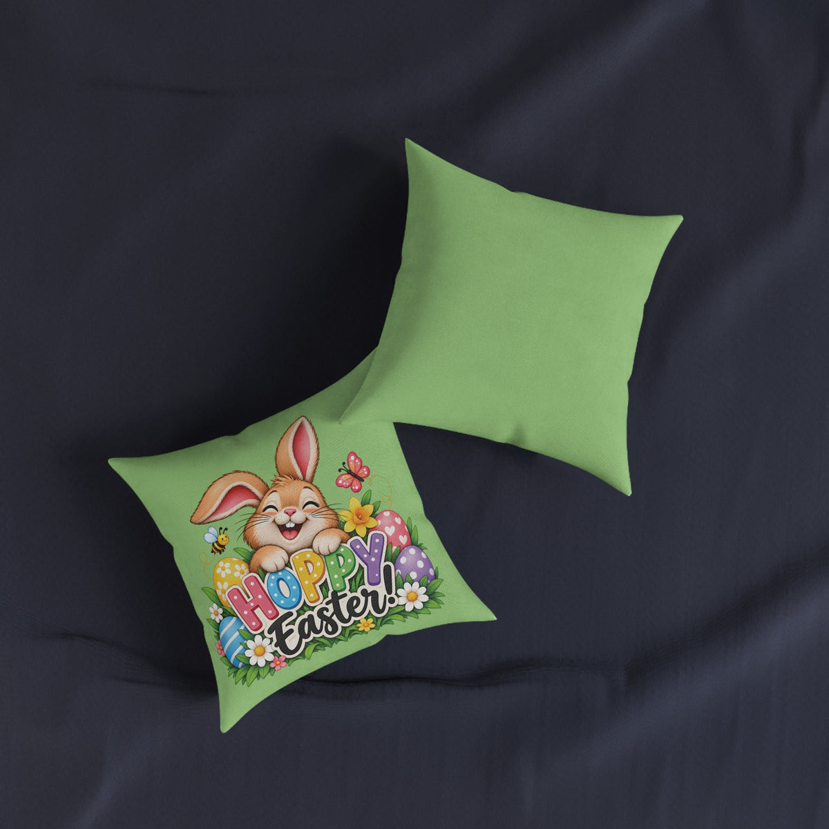 Square Cushion - Hoppy Easter! - Rabbit