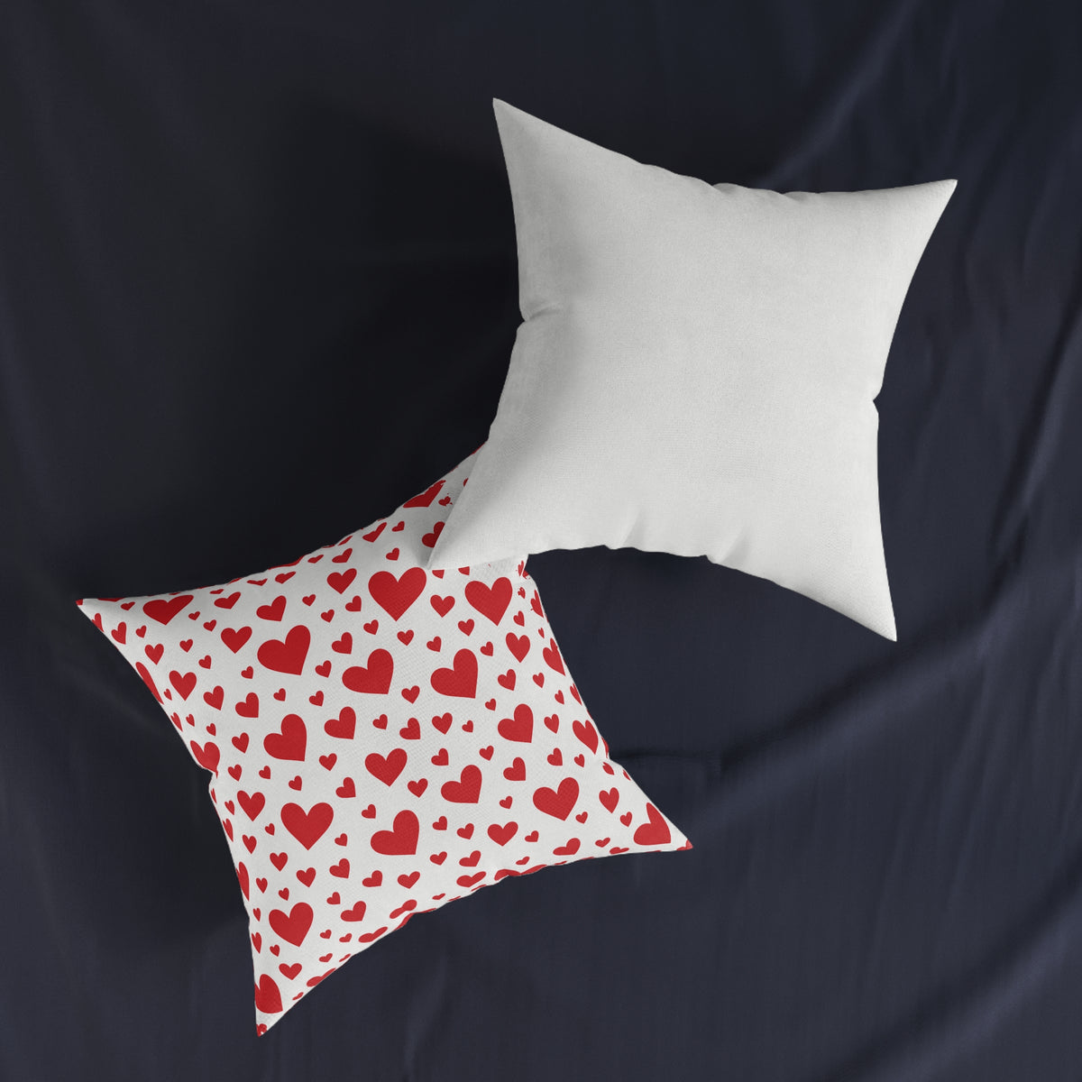 Square Cushion - Hearts
