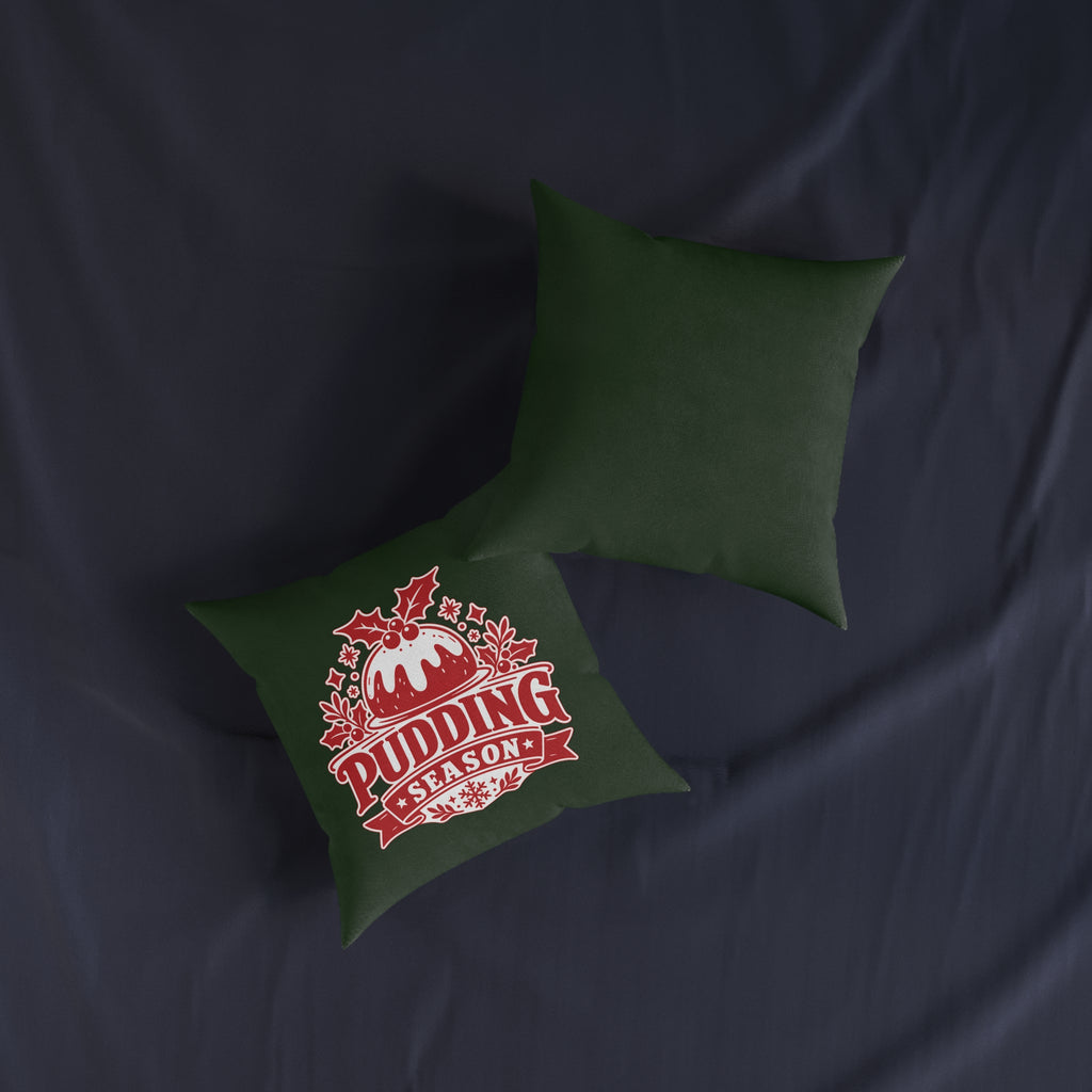 Square Cushion - Pudding Season - Christmas