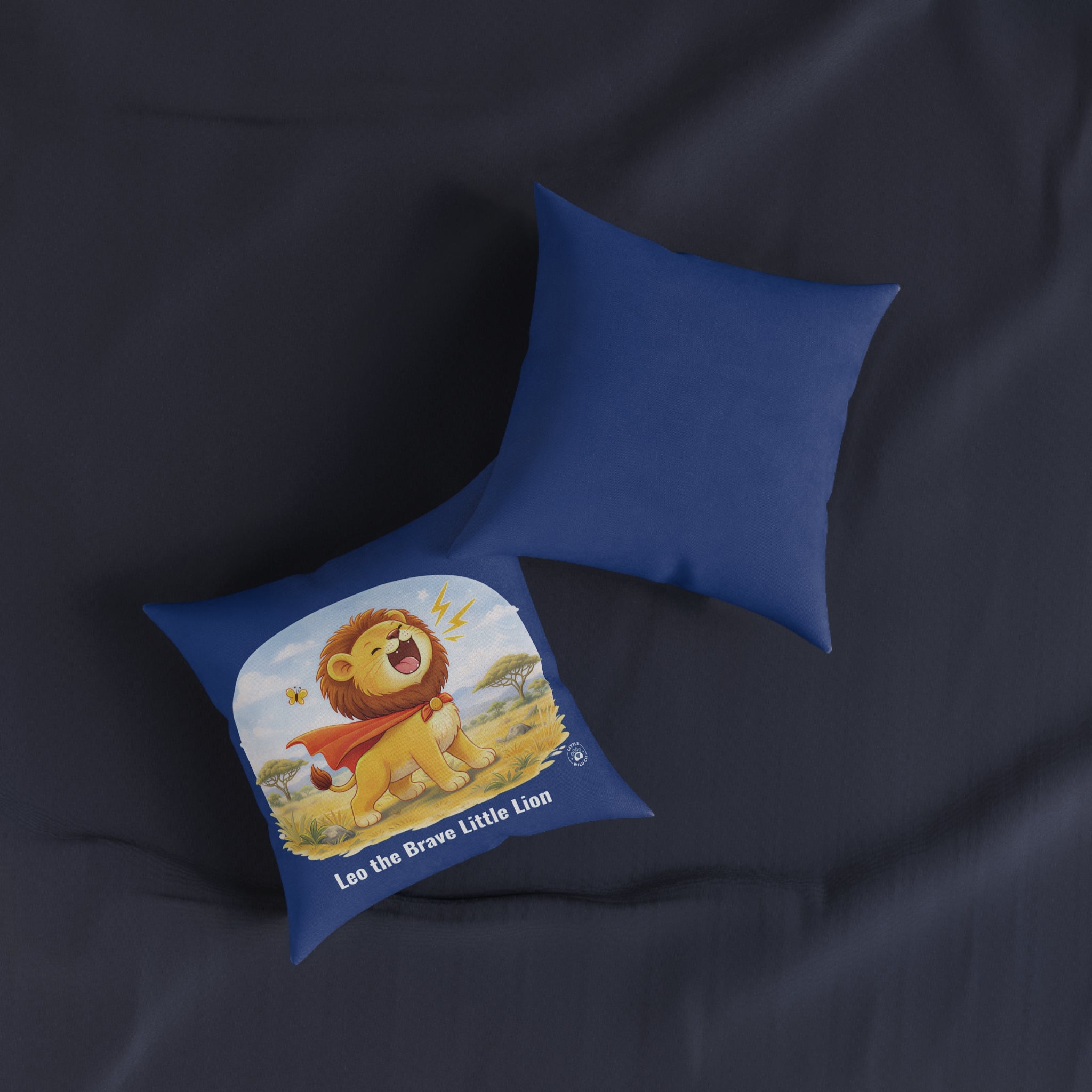 Cushion - Leo the Brave Little Lion - Little Wild Co.
