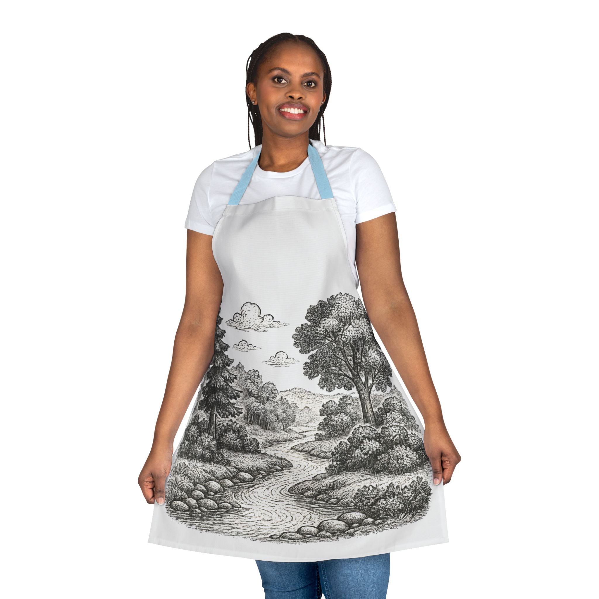 Kitchen Apron - River - Nature Design
