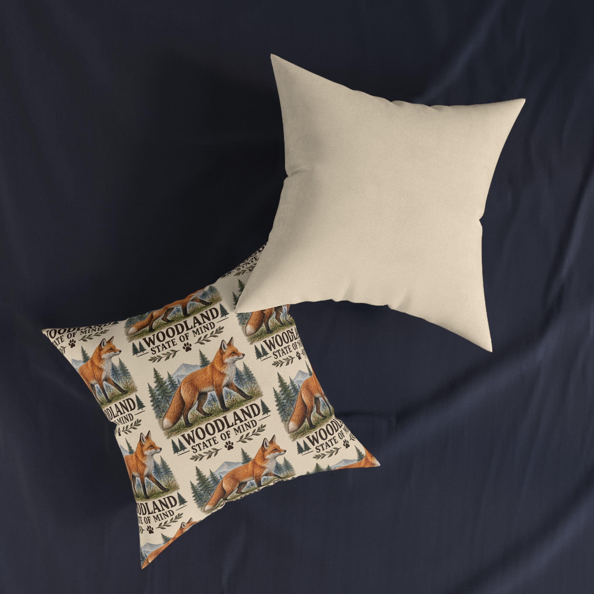 Square Cushion – Woodland State of Mind | Woodland & Nature Cushion