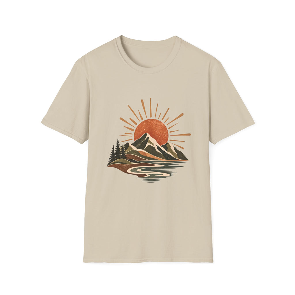 Unisex T-Shirt - Mountain Sun