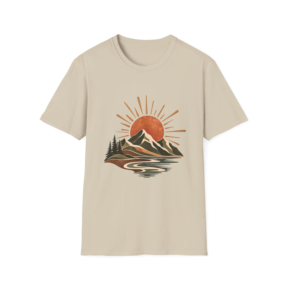 Unisex T-Shirt - Mountain Sun