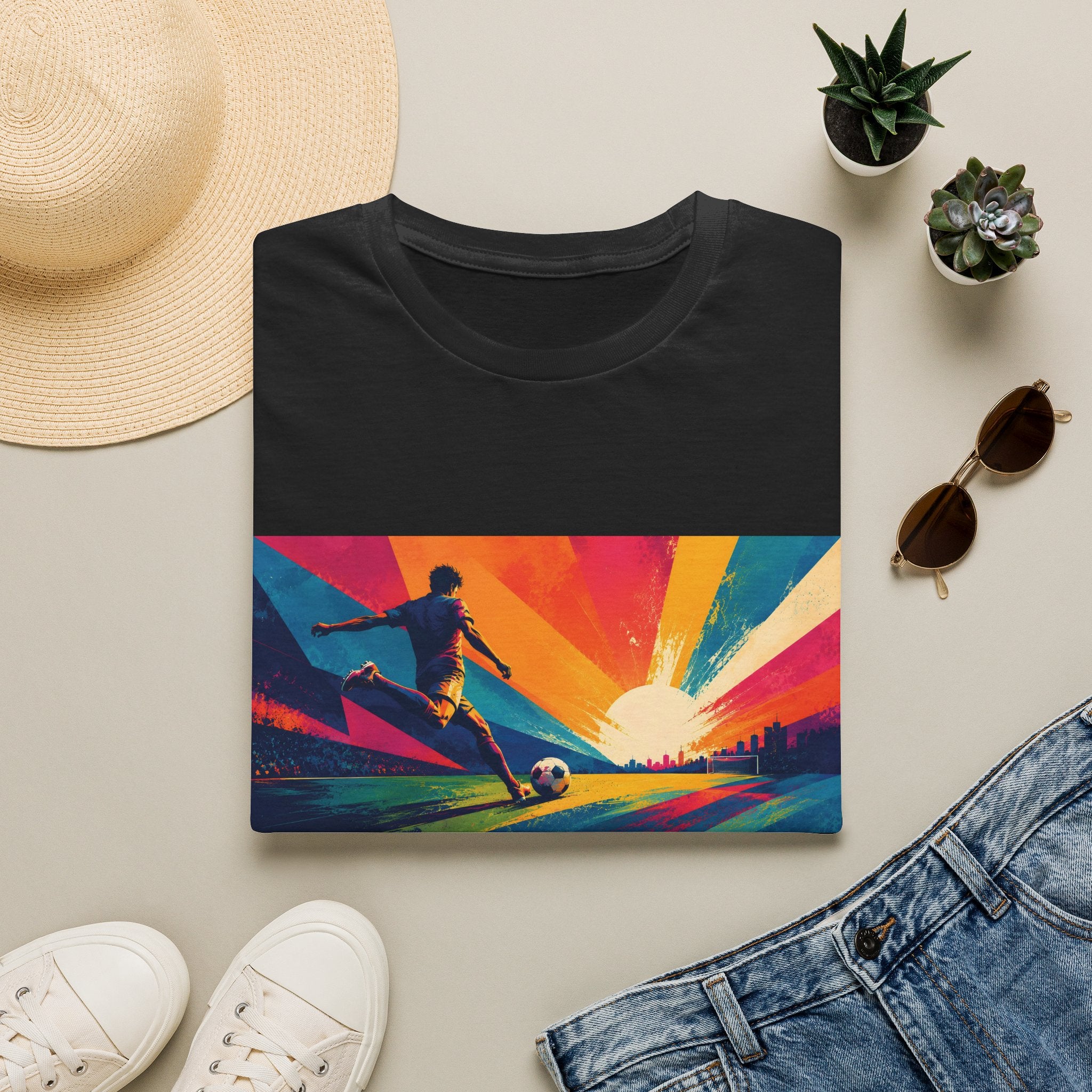 Unisex T-Shirt – Football | Vibrant Sports T-Shirt