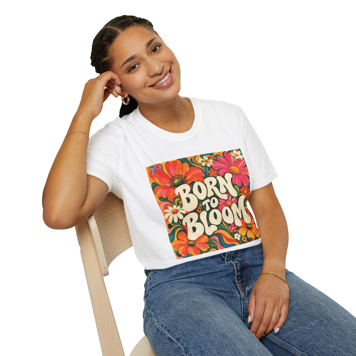 Unisex T-Shirt - Born to Bloom