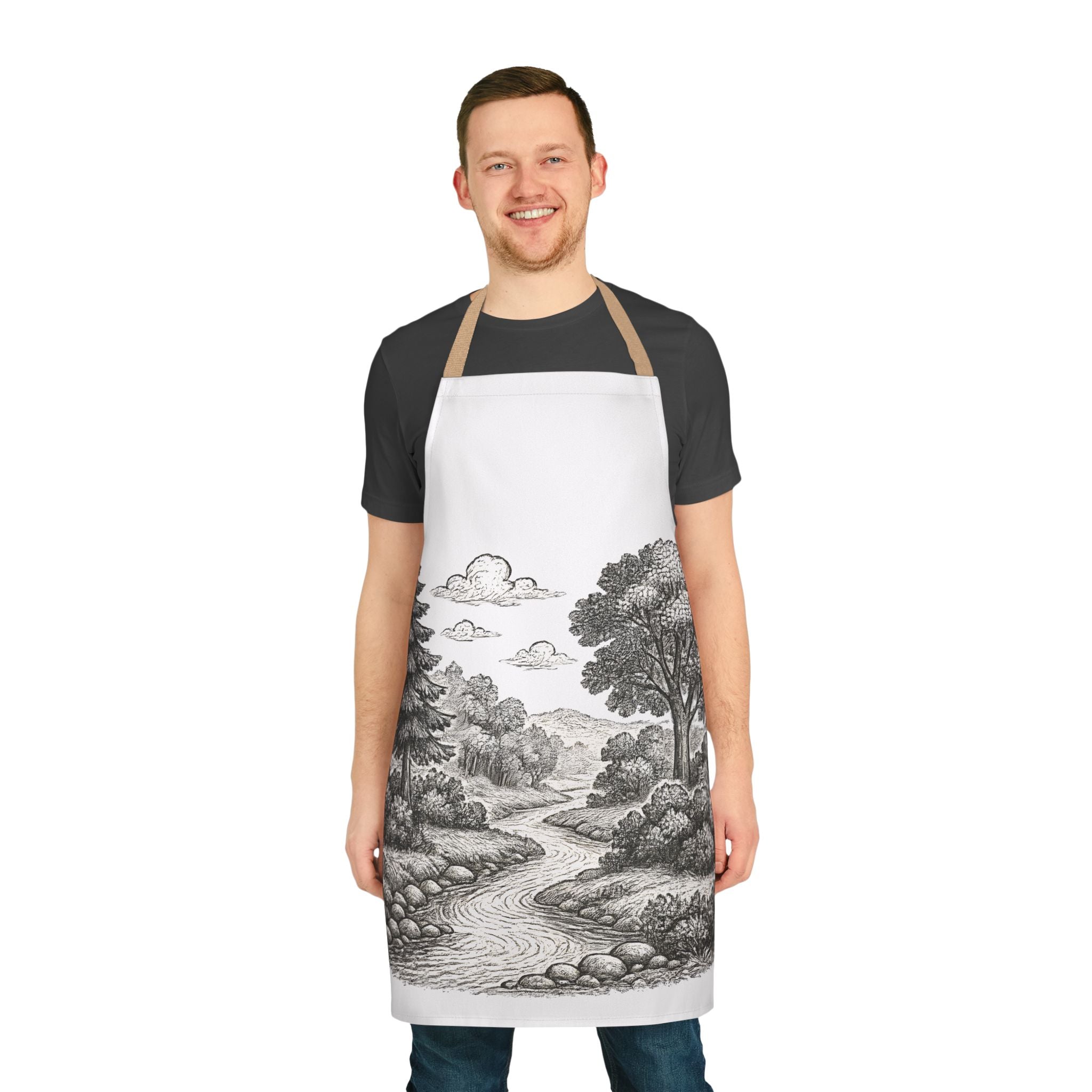 Kitchen Apron - River Design