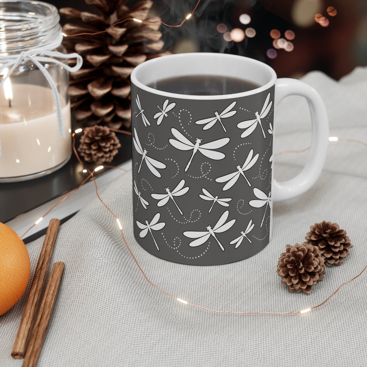 Ceramic Mug - Dragonflies