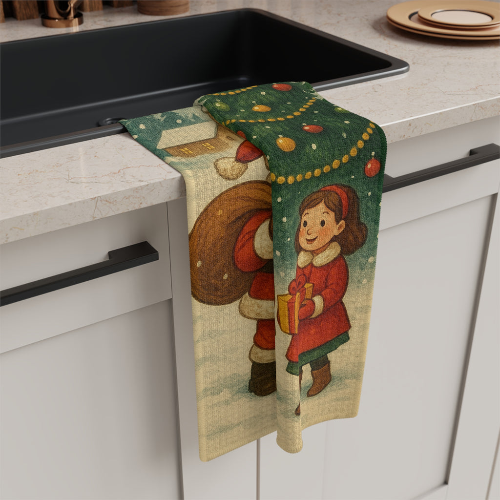 Tea Towel Microfiber - Merry Christmas