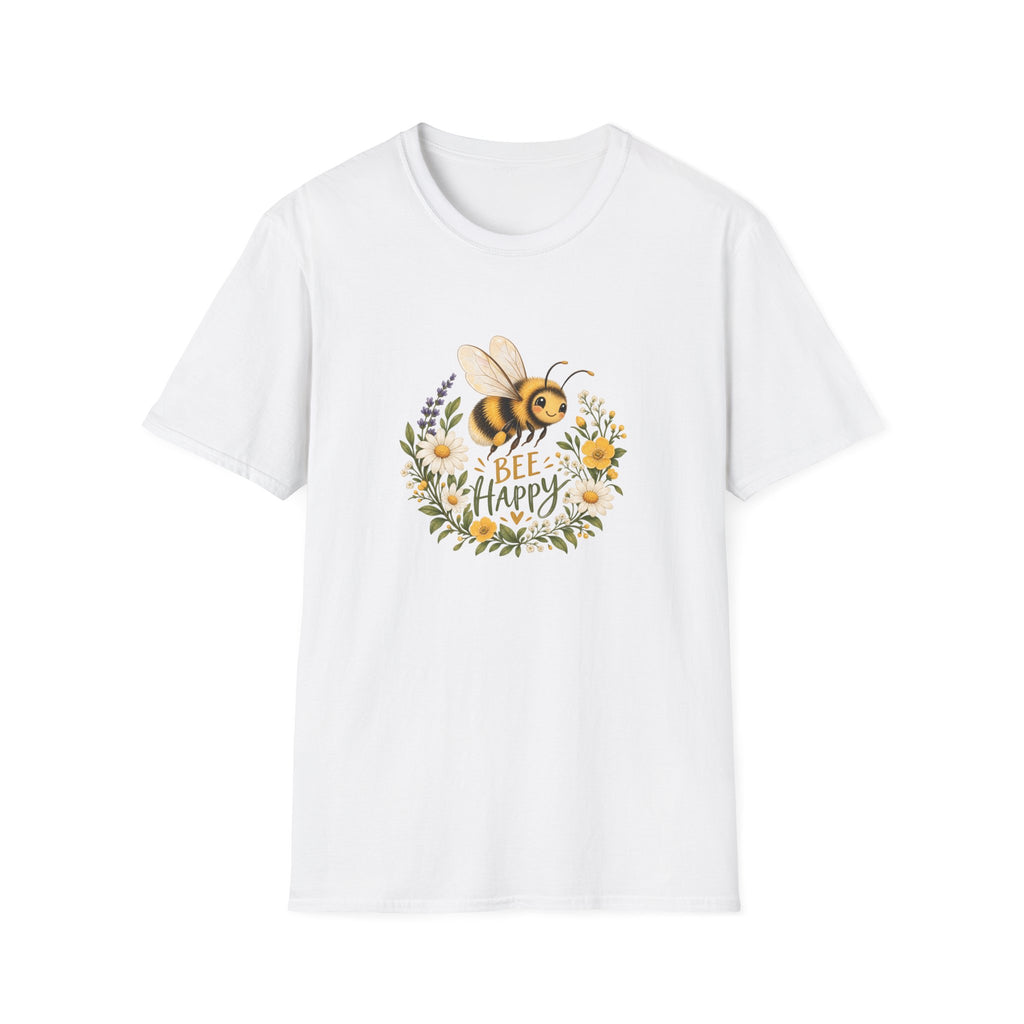 Unisex T-Shirt – Bee Happy | Crest