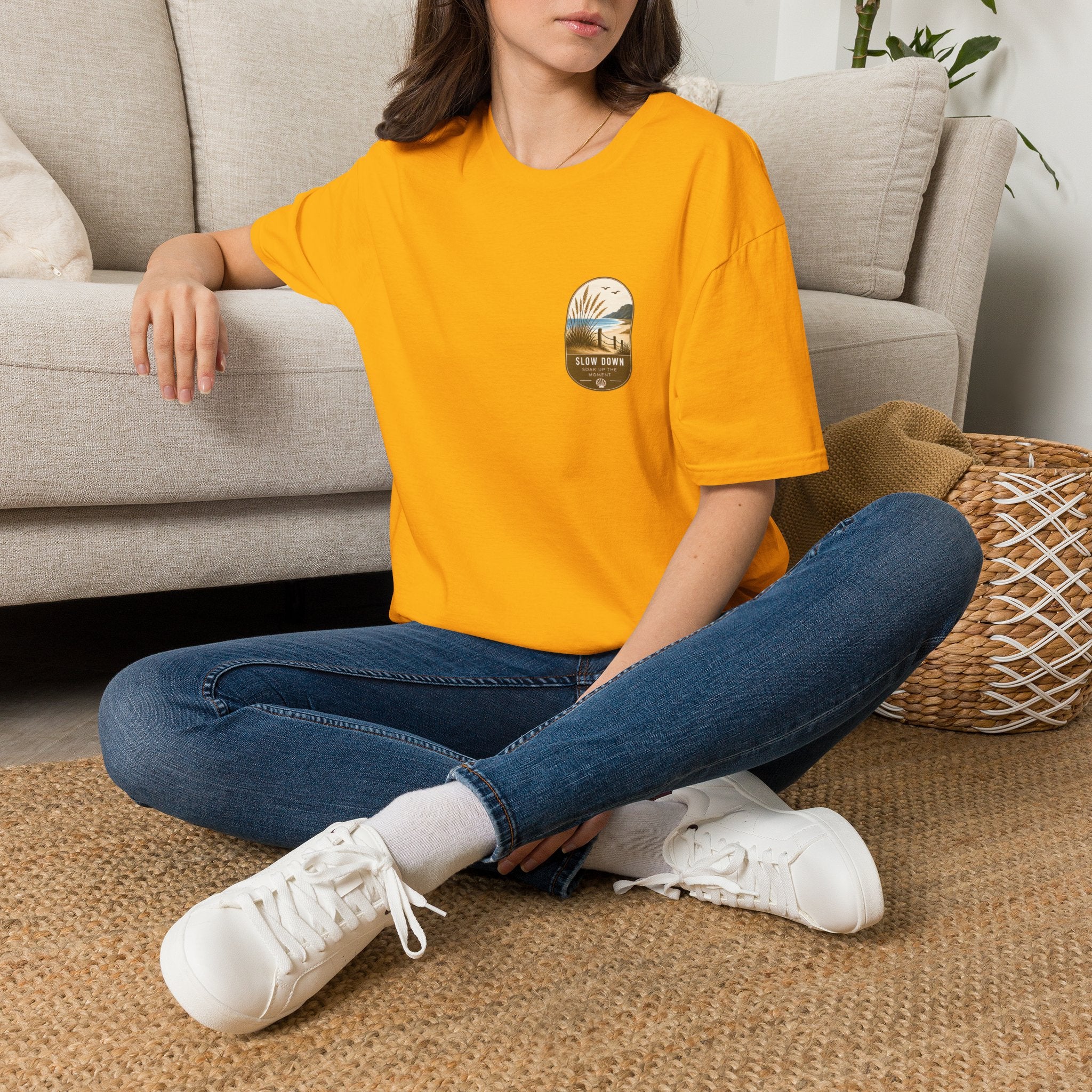 Unisex T-Shirt - Slow Down - Soak Up the Moment
