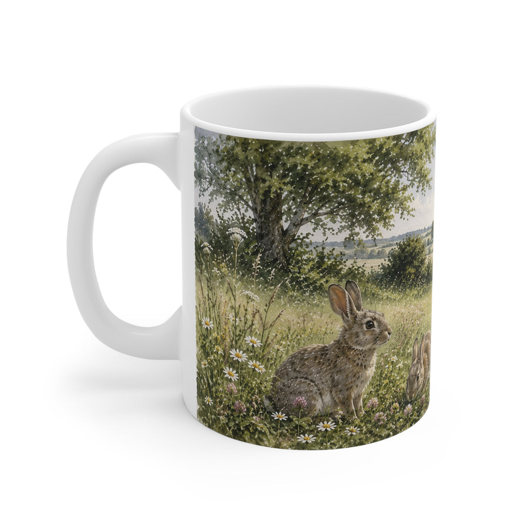 Ceramic Mug - Countryside - Rabbit