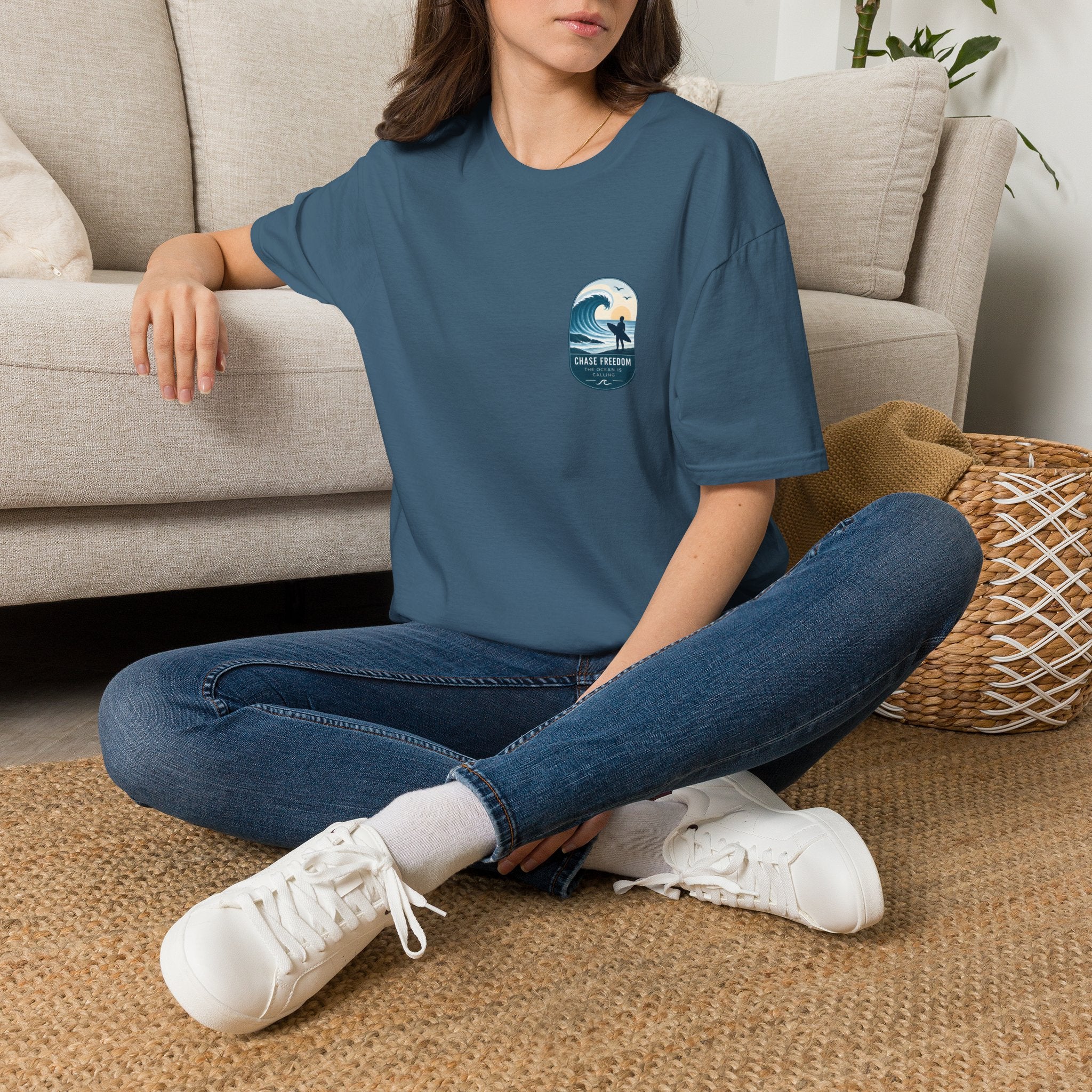 Unisex T-Shirt - Chase Freedom - The Ocean is Calling