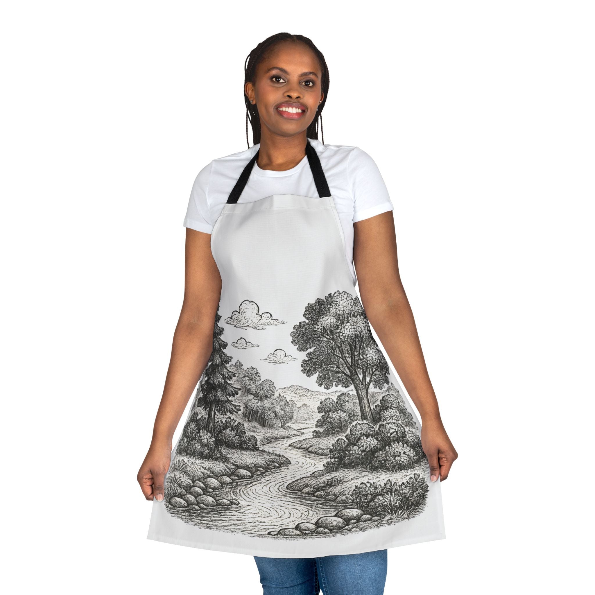Kitchen Apron - River - Nature Design
