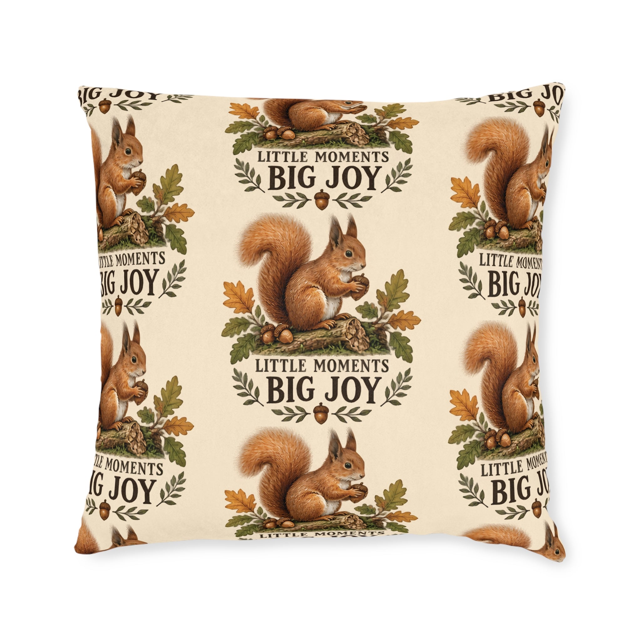 Square Cushion – Little Moments, Big Joy | Inspirational Home Cushion