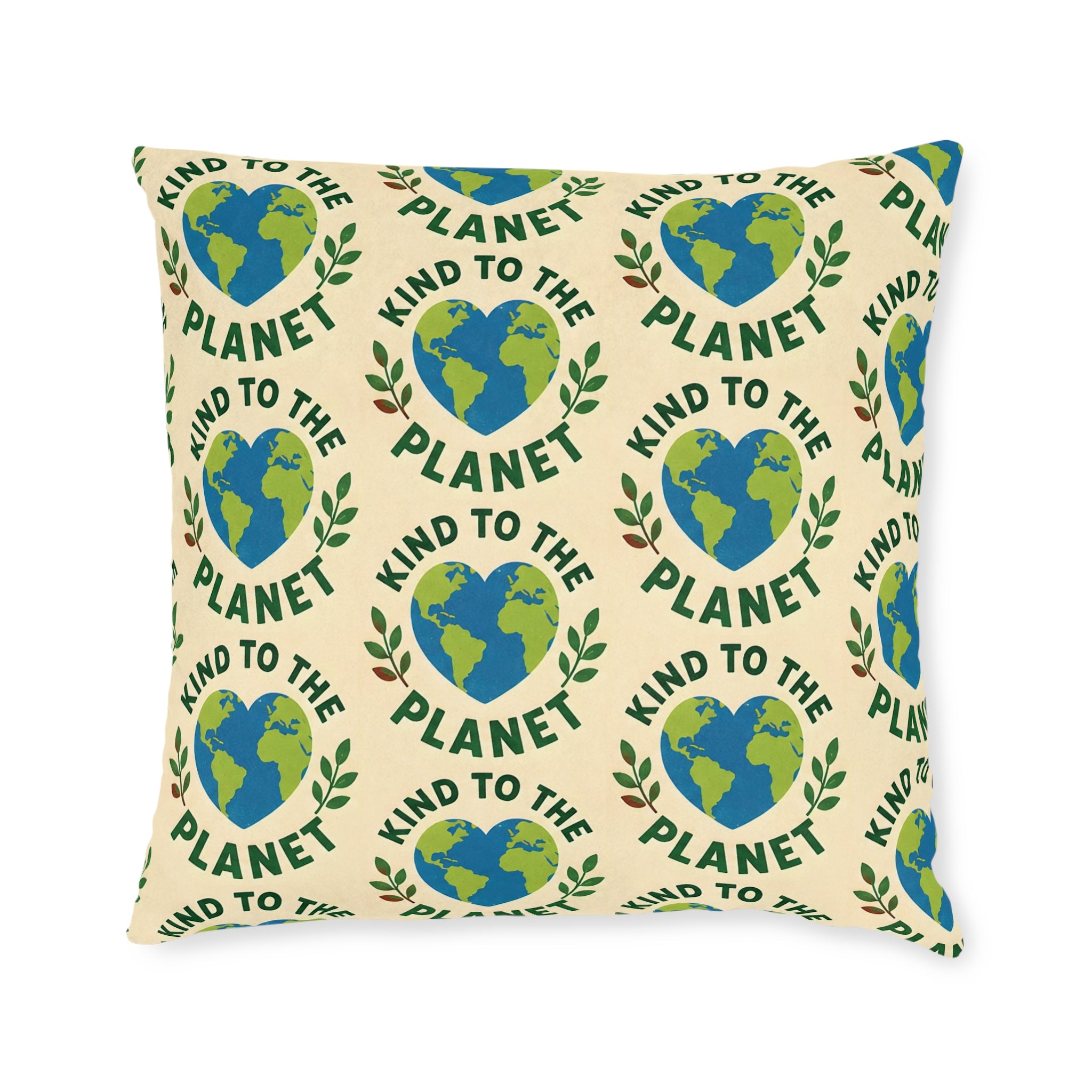 Square Cushion – Kind to the Planet | Eco & Nature Cushion