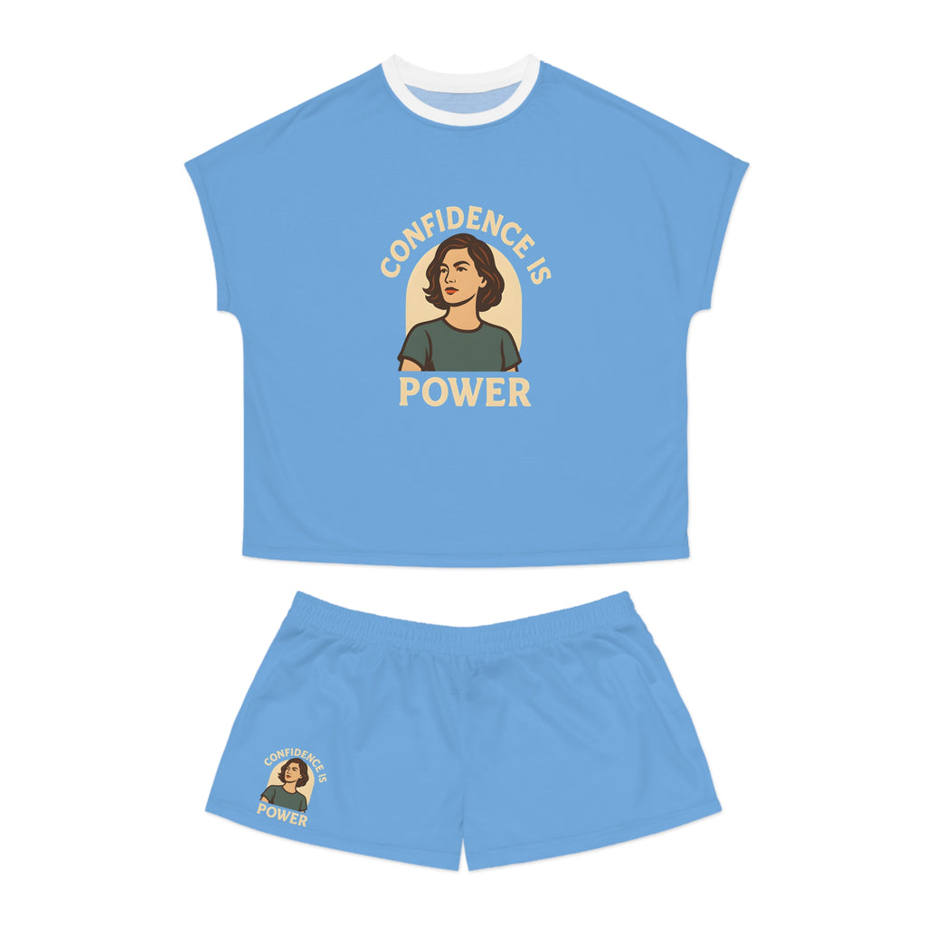 Women's Pyjama - Confidence is Power Print Set