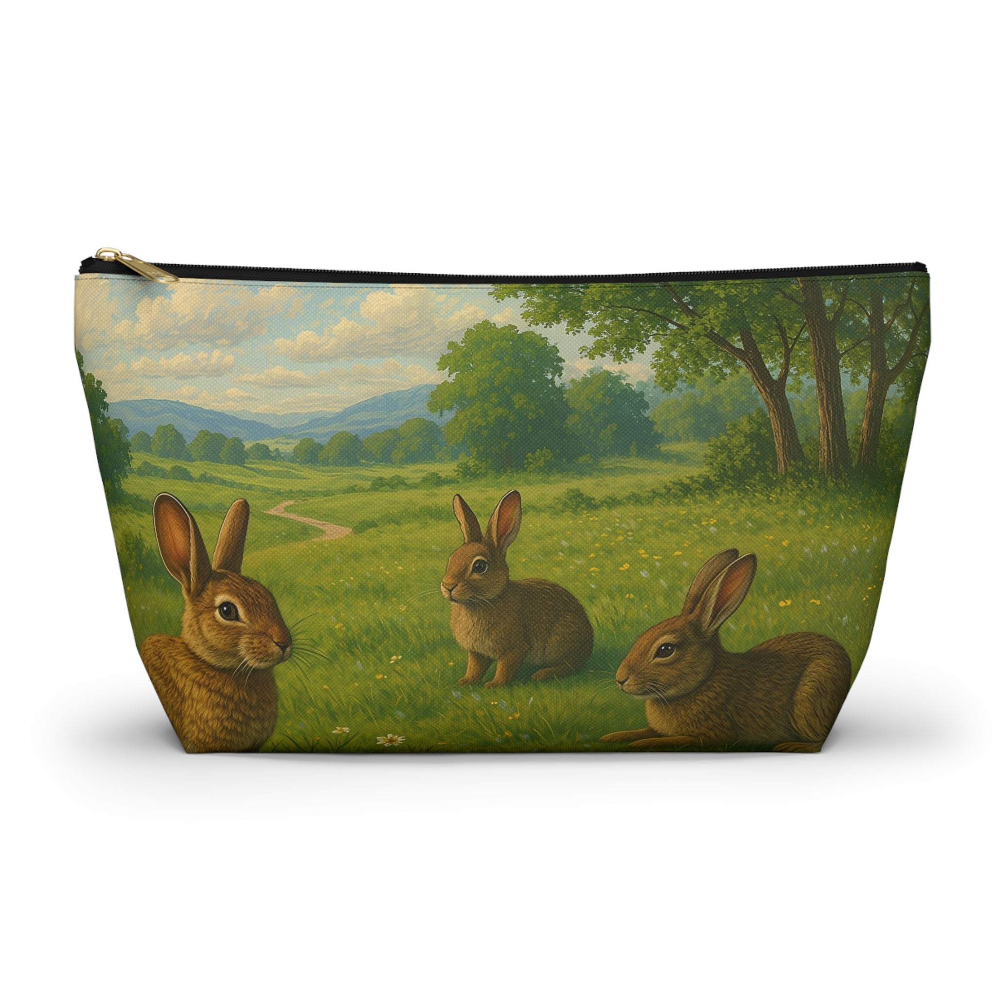Travel Cosmetic Make-Up Bag – Rabbit – Nature Design