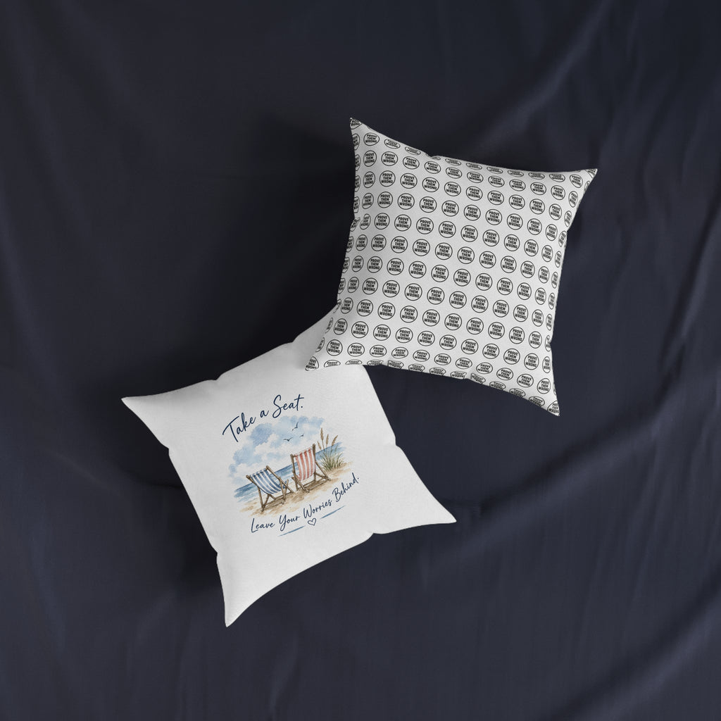 Copy of Square Cushion - Prove Them Wrong Design