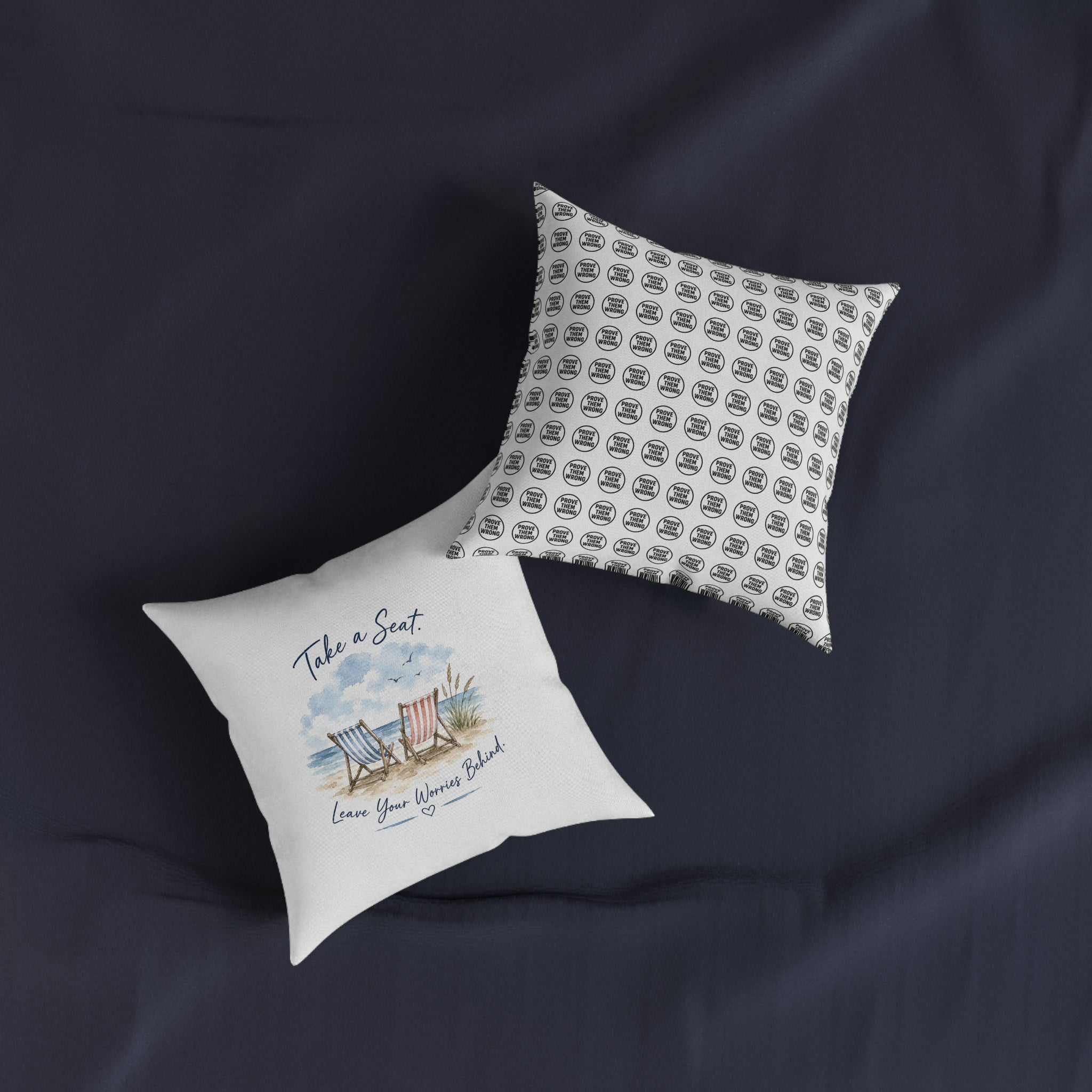 Copy of Square Cushion - Prove Them Wrong Design